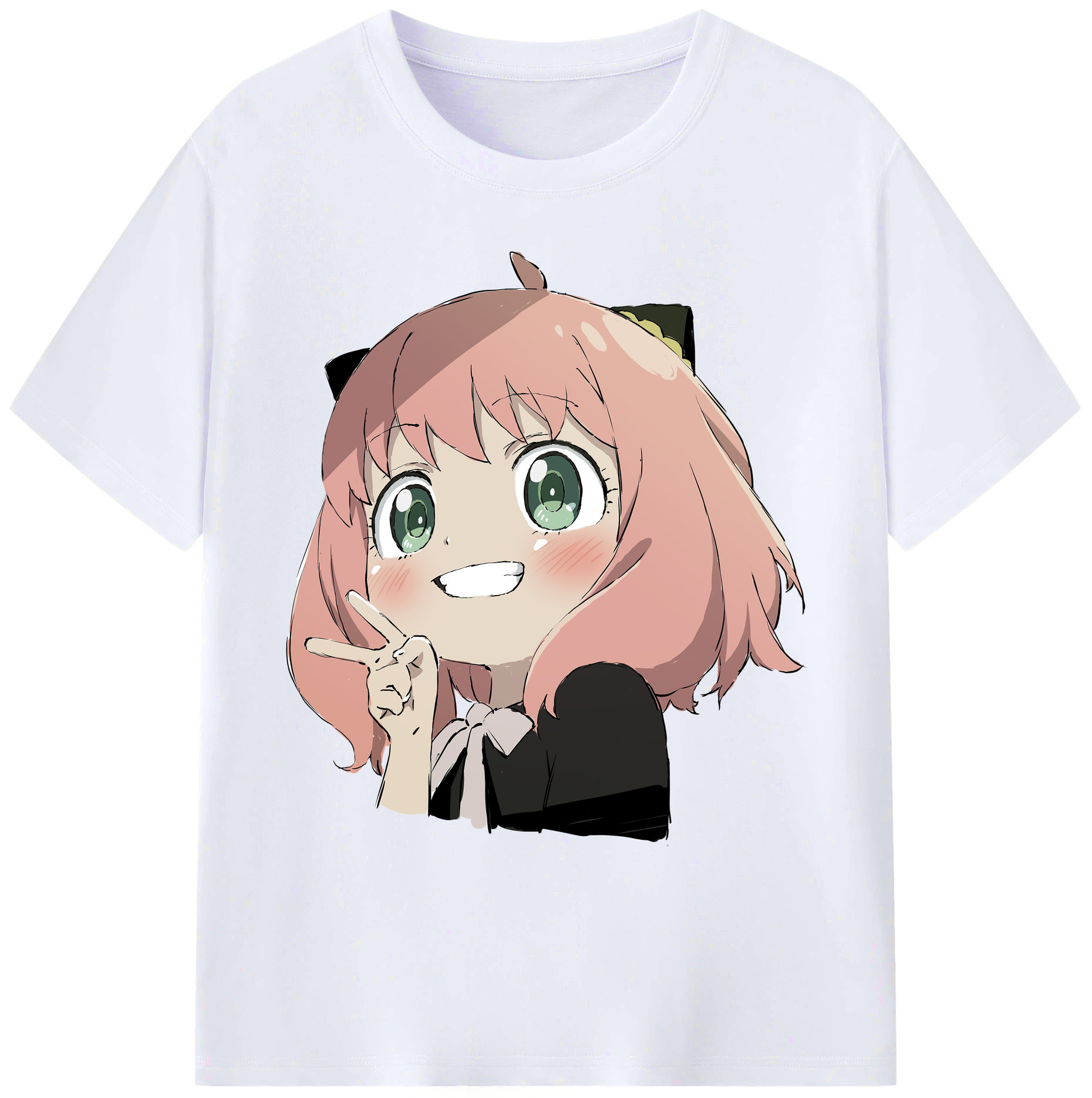 （画像用） SPY×FAMILY间谍家家酒 綿100％ メンズ半袖Tシャツ｜肌触りやわらか＆通気性