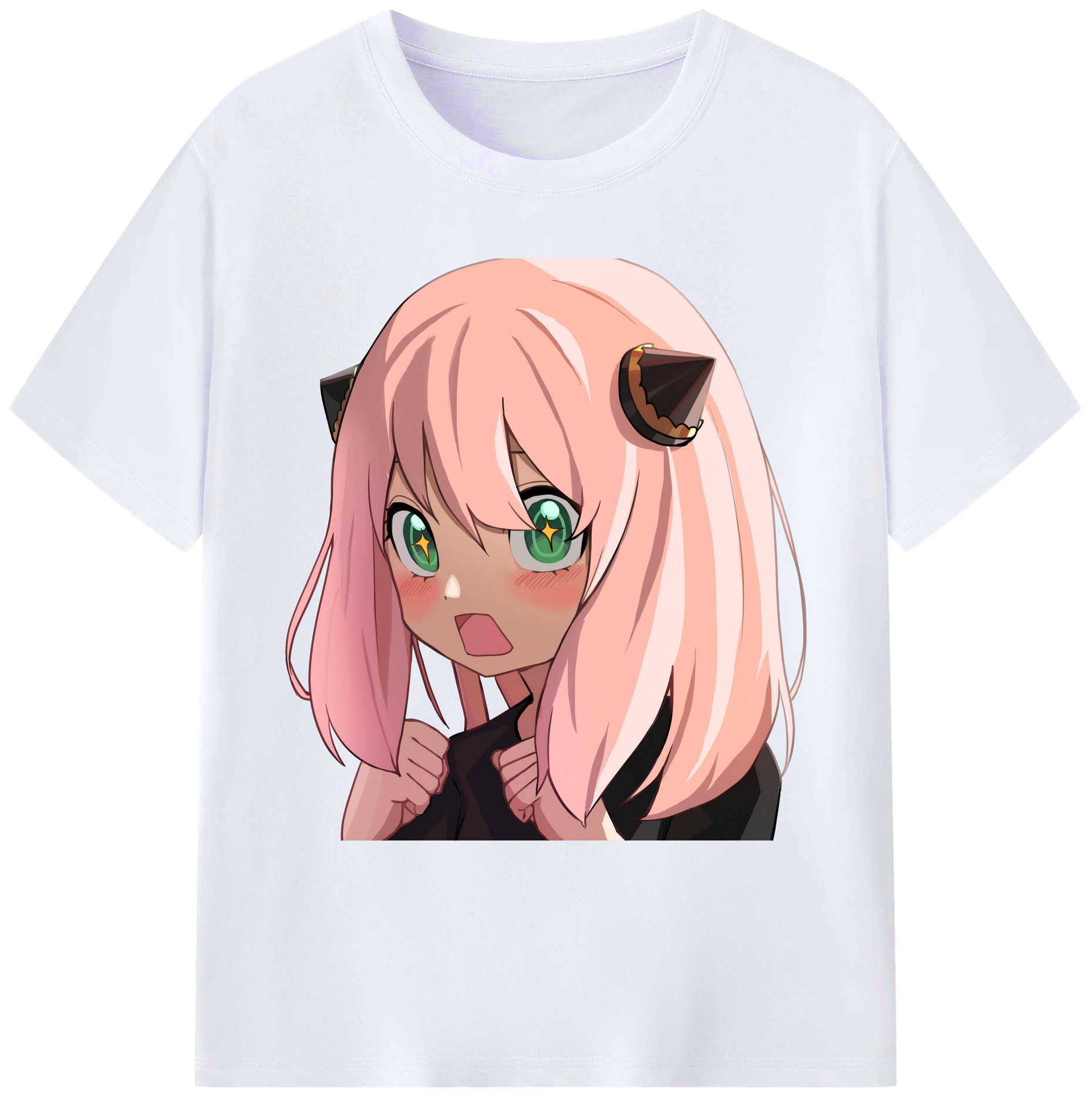 （画像用） SPY×FAMILY间谍家家酒 綿100％ メンズ半袖Tシャツ｜肌触りやわらか＆通気性