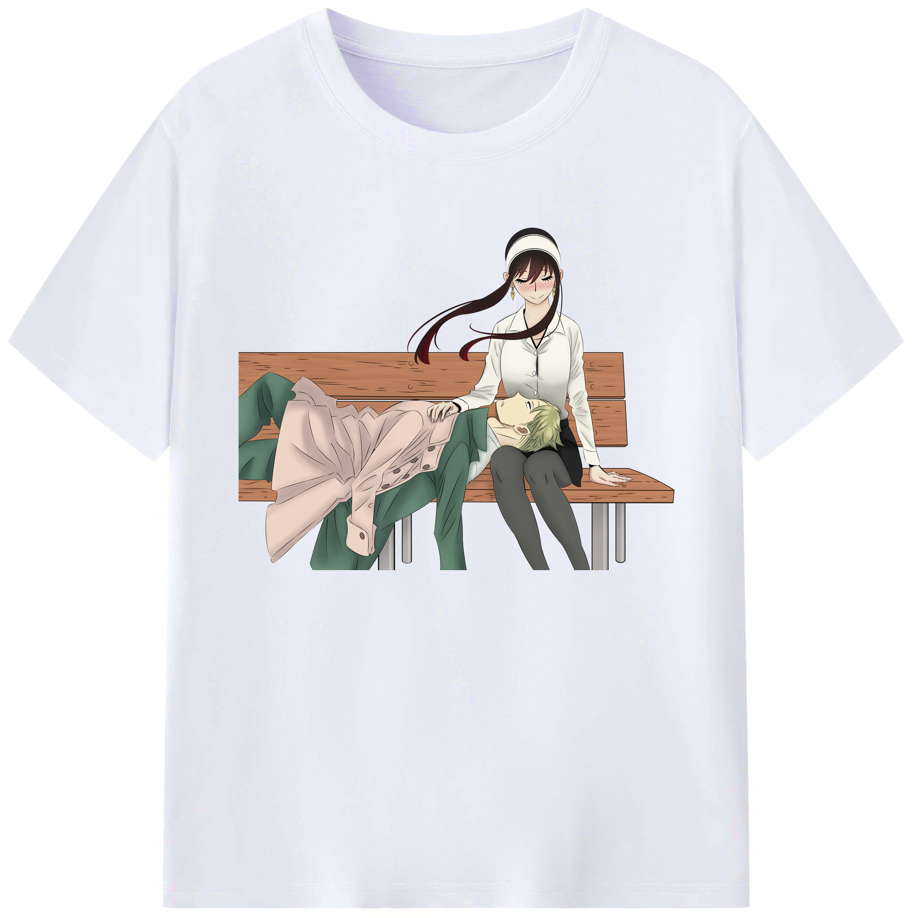 （画像用） SPY×FAMILY间谍家家酒 綿100％ メンズ半袖Tシャツ｜肌触りやわらか＆通気性