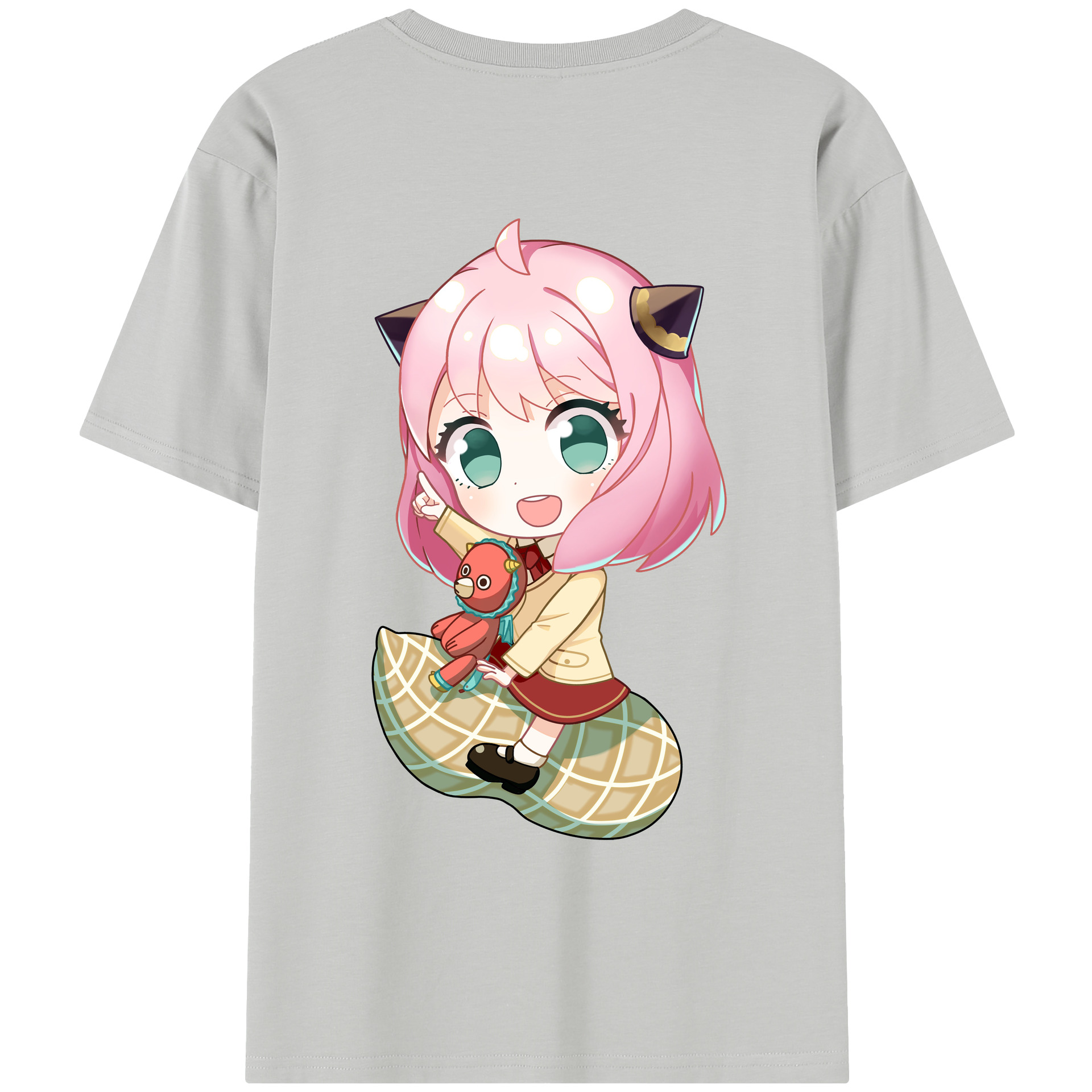 （画像用） SPY×FAMILY间谍家家酒 レディース半袖Tシャツ(バックプリント)