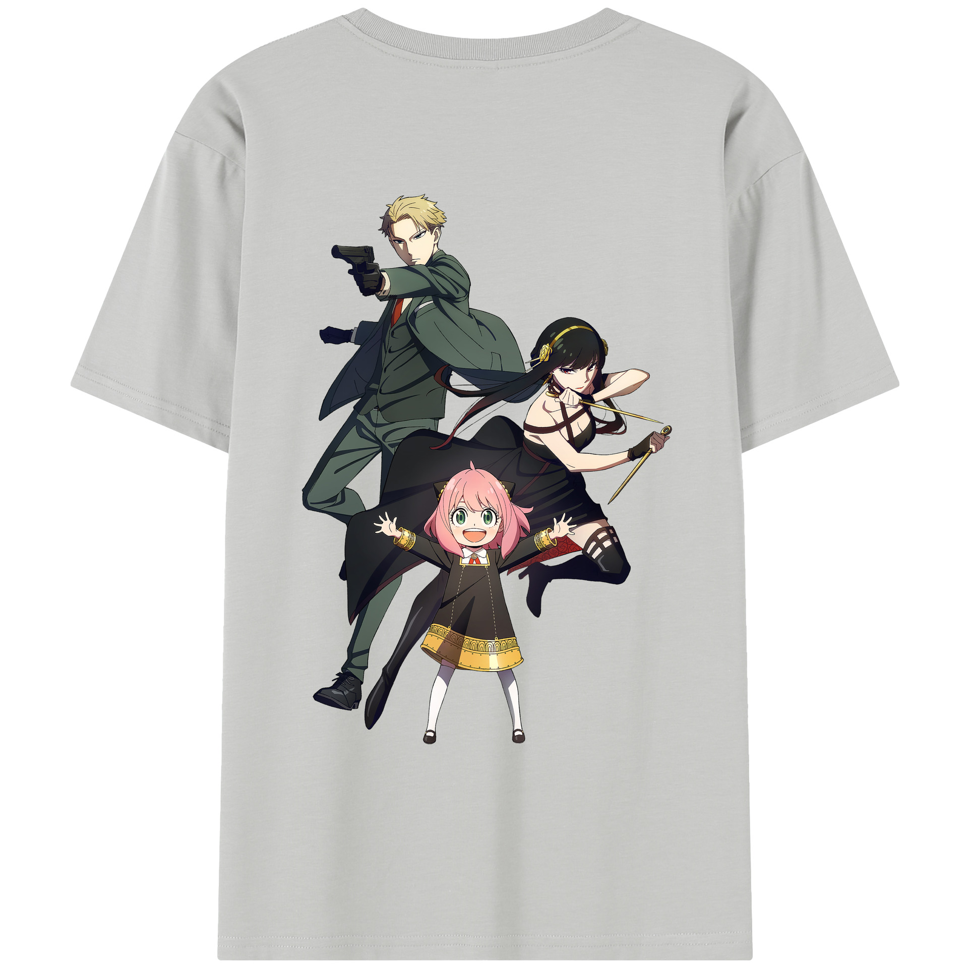 （画像用） SPY×FAMILY间谍家家酒 レディース半袖Tシャツ(バックプリント)