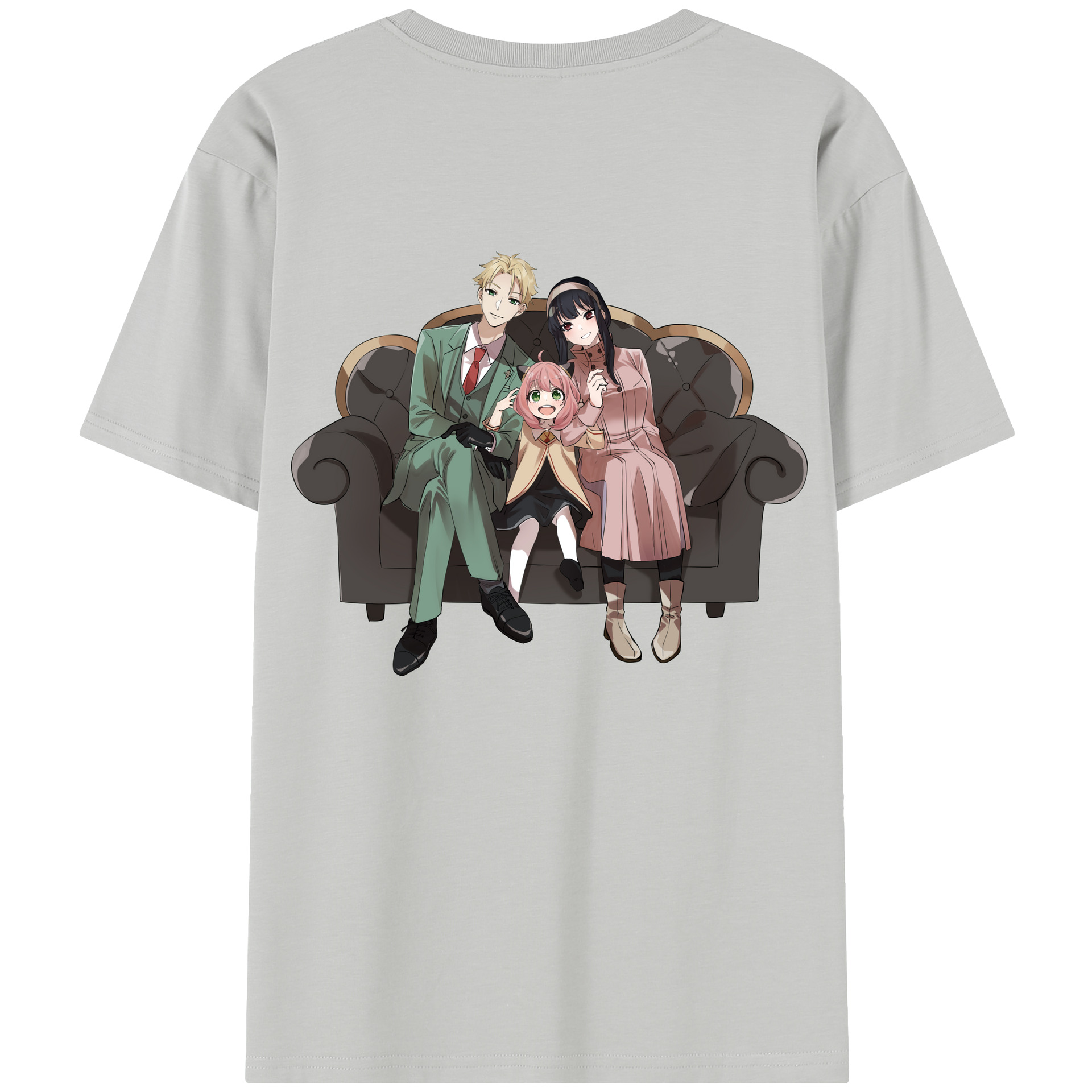 （画像用） SPY×FAMILY间谍家家酒 レディース半袖Tシャツ(バックプリント)