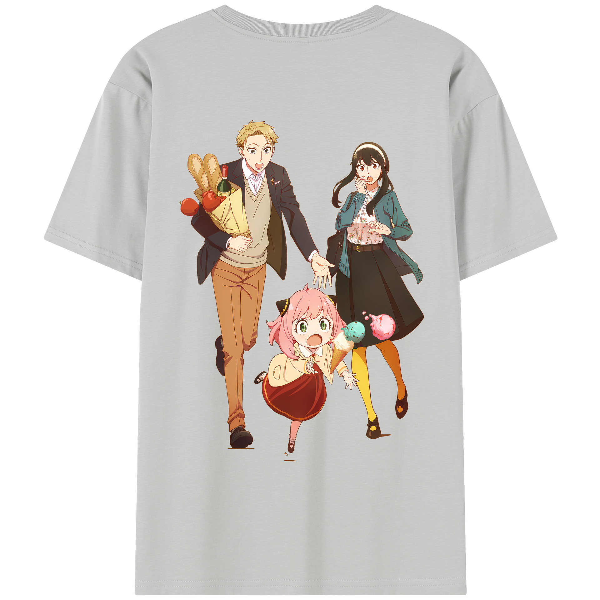 （画像用） SPY×FAMILY间谍家家酒 レディース半袖Tシャツ(バックプリント)