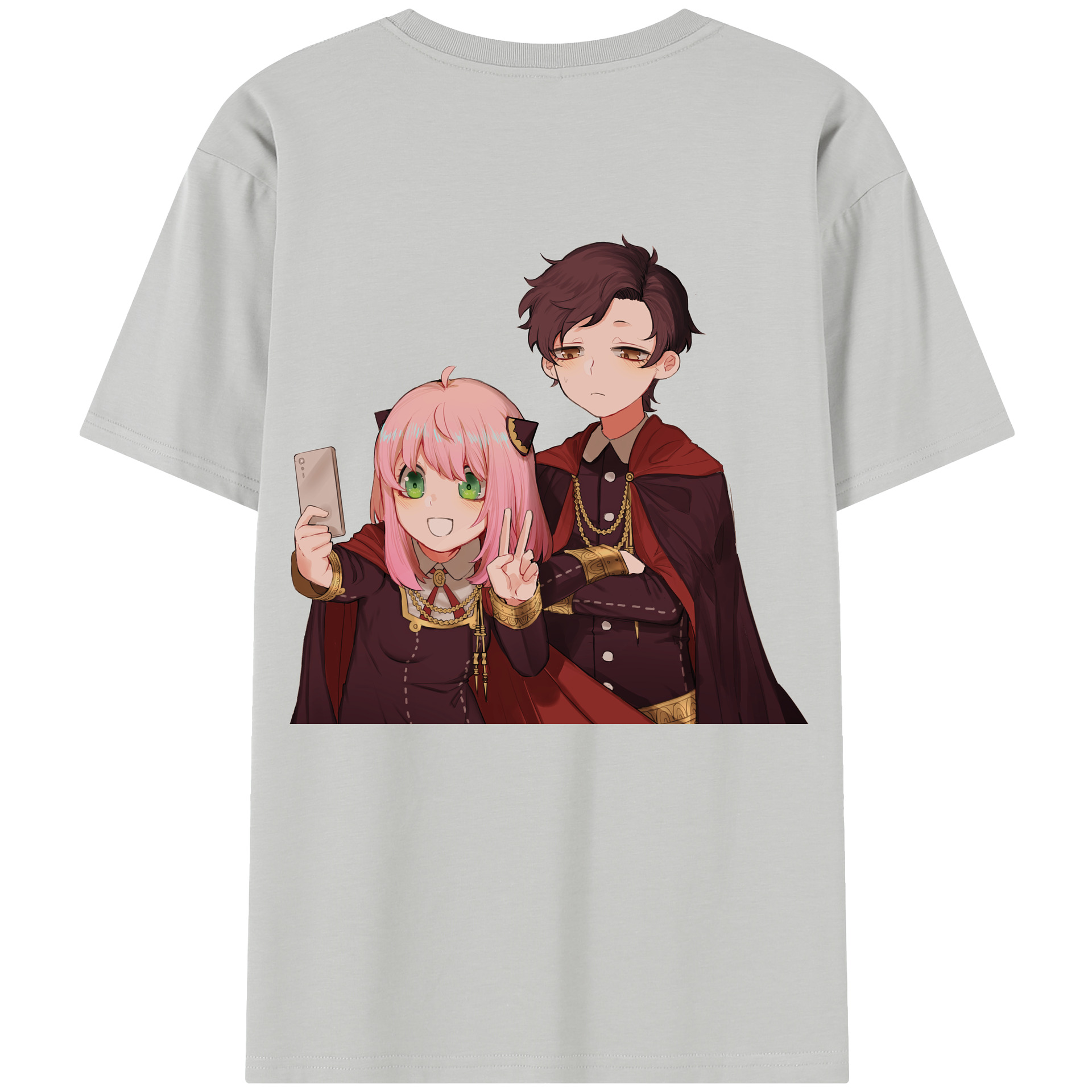 （画像用） SPY×FAMILY间谍家家酒 レディース半袖Tシャツ(バックプリント)