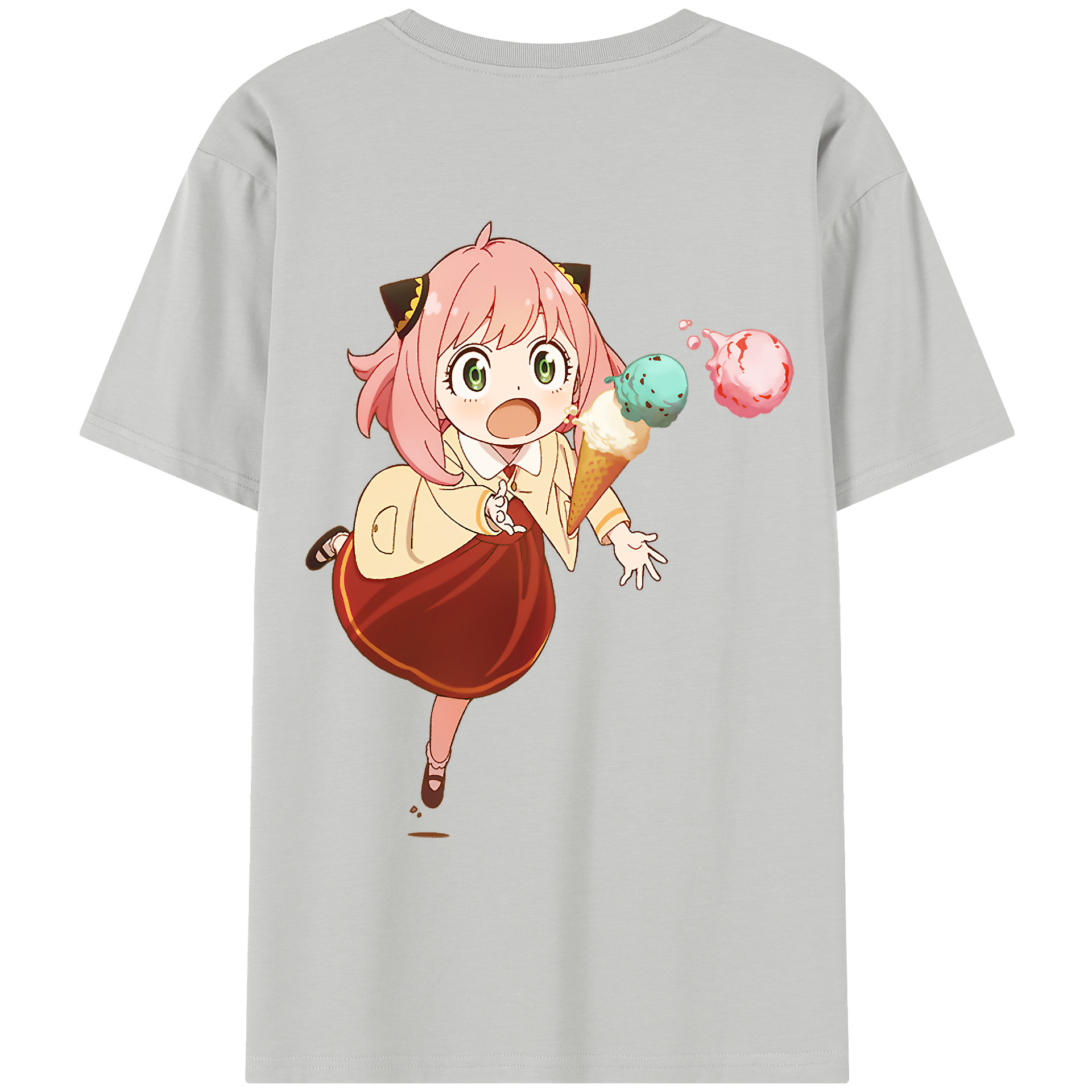 （画像用） SPY×FAMILY间谍家家酒 レディース半袖Tシャツ(バックプリント)