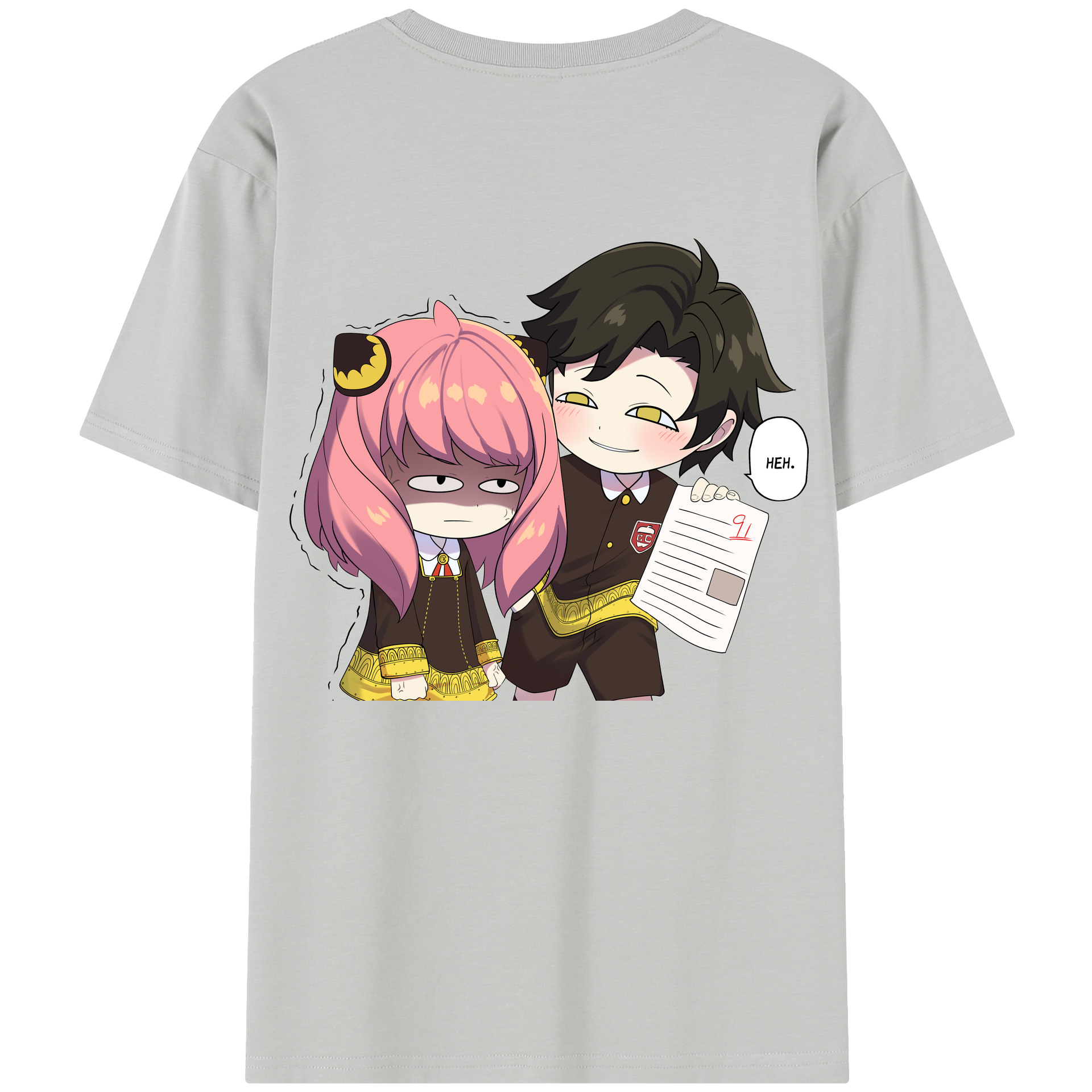 （画像用） SPY×FAMILY间谍家家酒 レディース半袖Tシャツ(バックプリント)