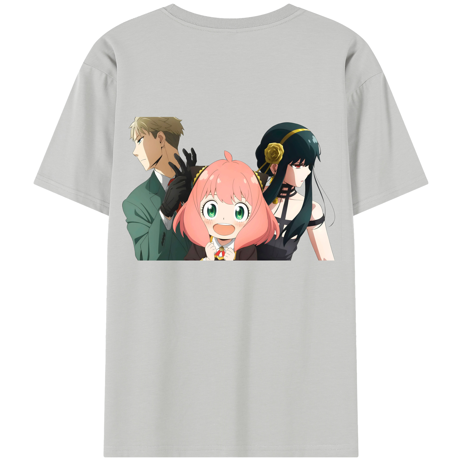 （画像用） SPY×FAMILY间谍家家酒 レディース半袖Tシャツ(バックプリント)