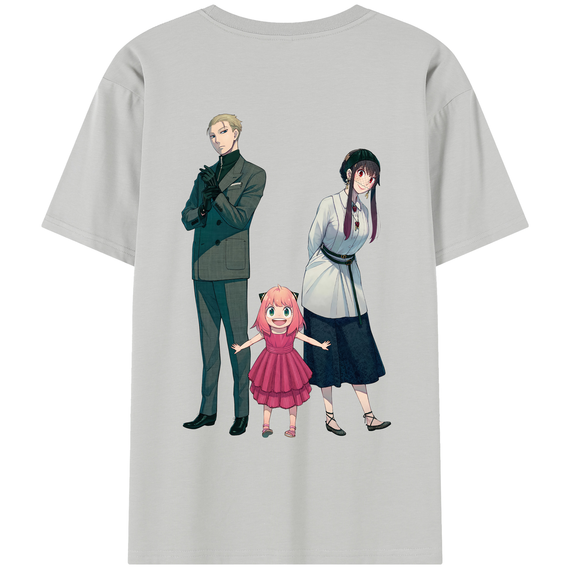 （画像用） SPY×FAMILY间谍家家酒 レディース半袖Tシャツ(バックプリント)