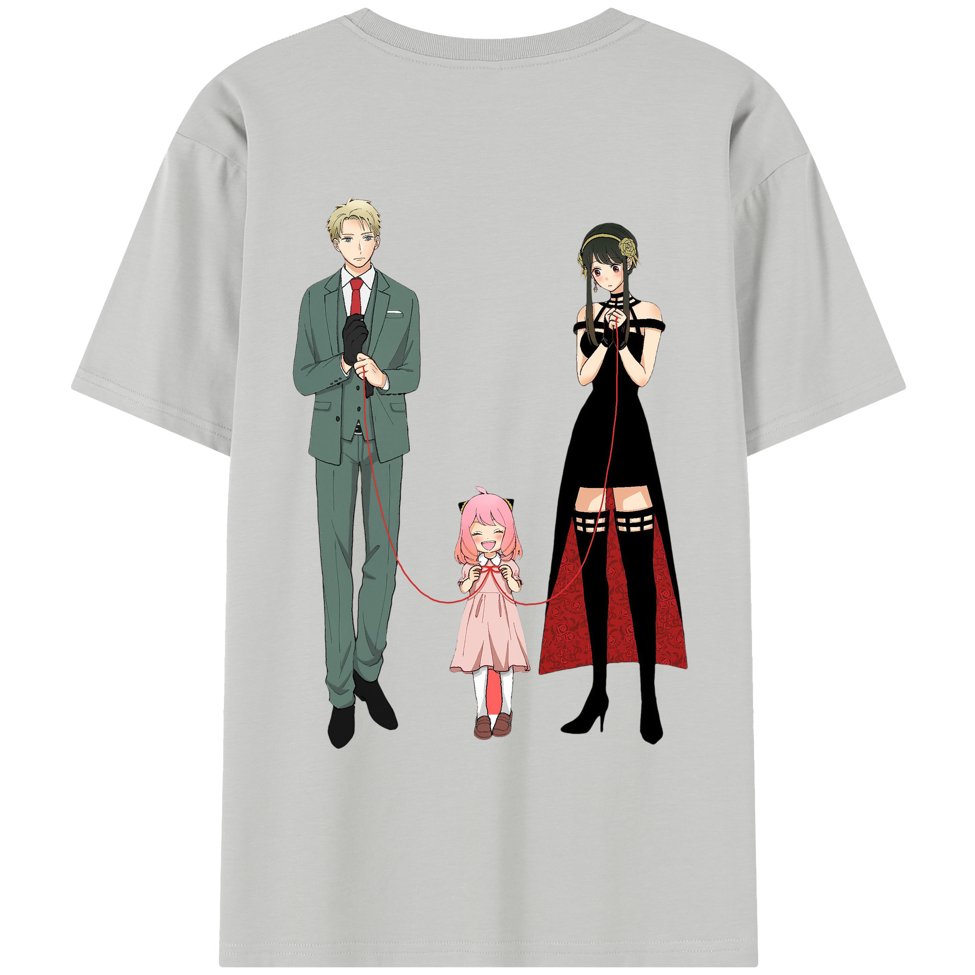 （画像用） SPY×FAMILY间谍家家酒 レディース半袖Tシャツ(バックプリント)