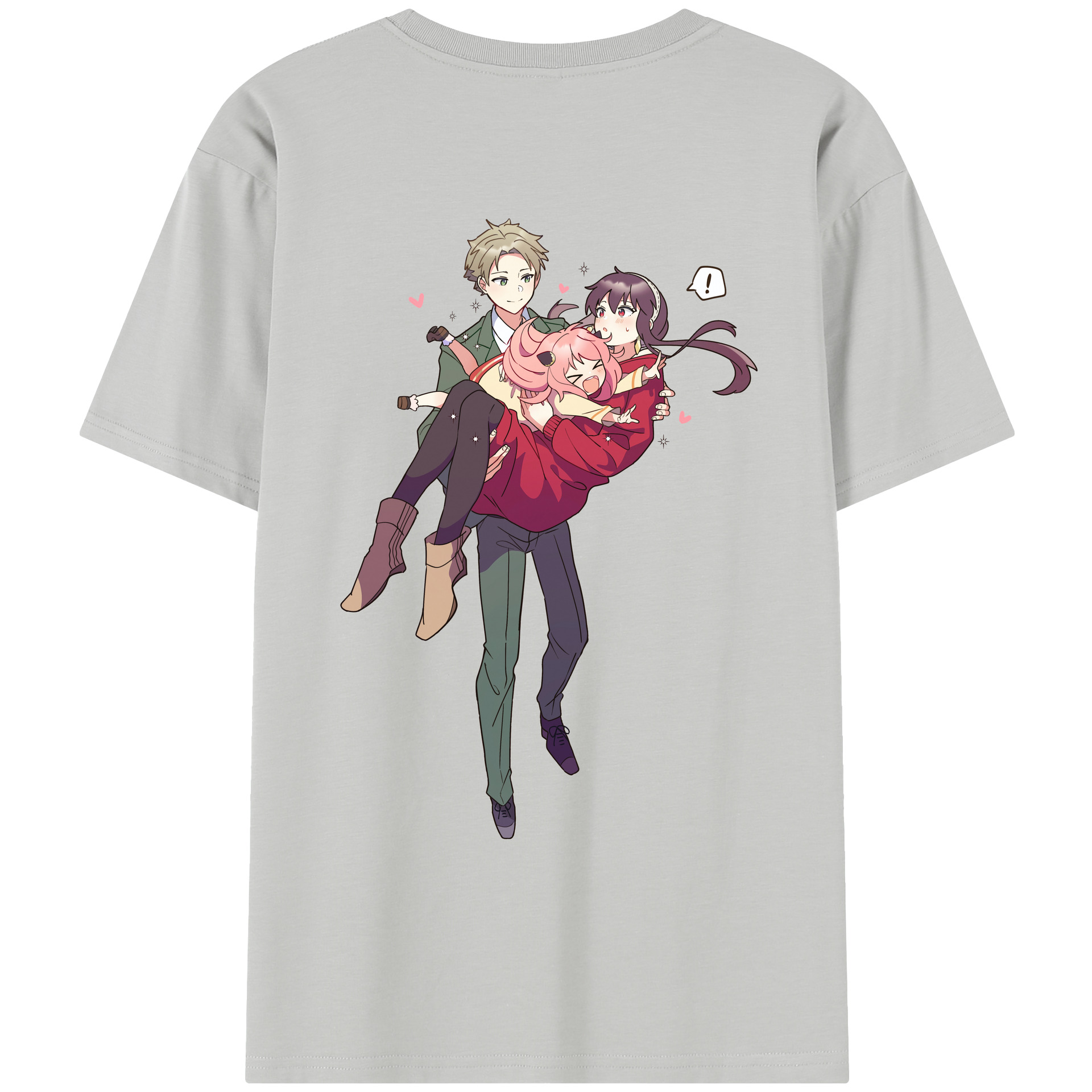 （画像用） SPY×FAMILY间谍家家酒 レディース半袖Tシャツ(バックプリント)