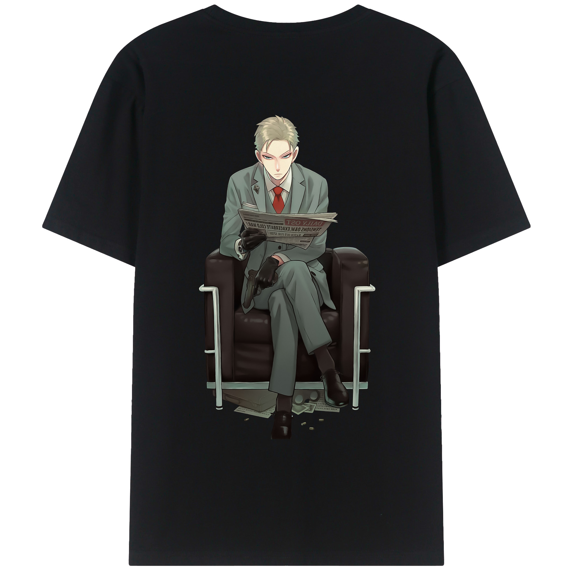 （画像用） SPY×FAMILY间谍家家酒 レディース半袖Tシャツ(バックプリント)