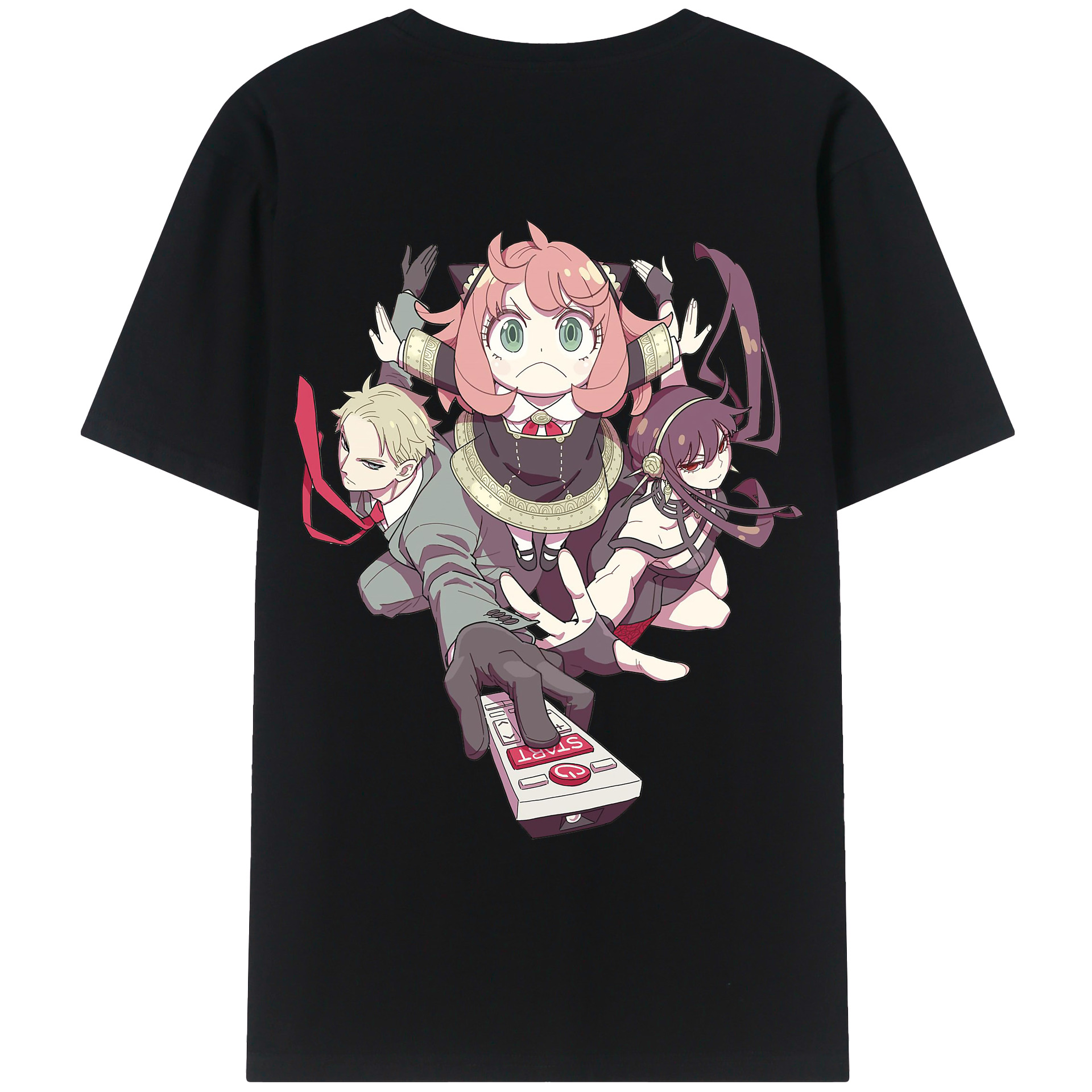 （画像用） SPY×FAMILY间谍家家酒 レディース半袖Tシャツ(バックプリント)