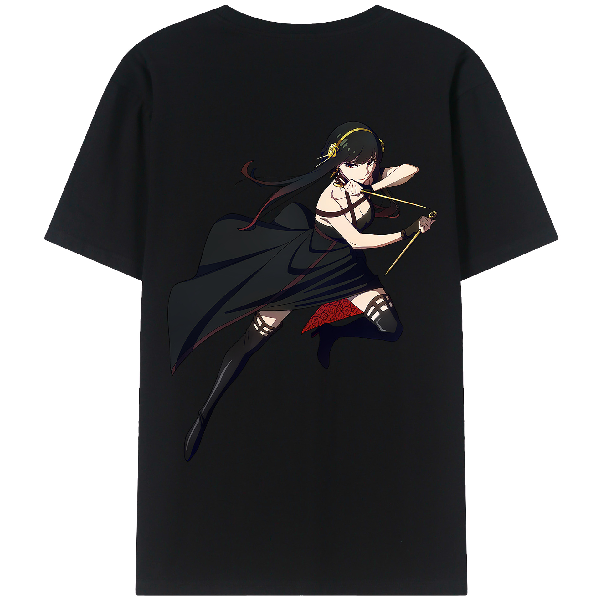 （画像用） SPY×FAMILY间谍家家酒 レディース半袖Tシャツ(バックプリント)