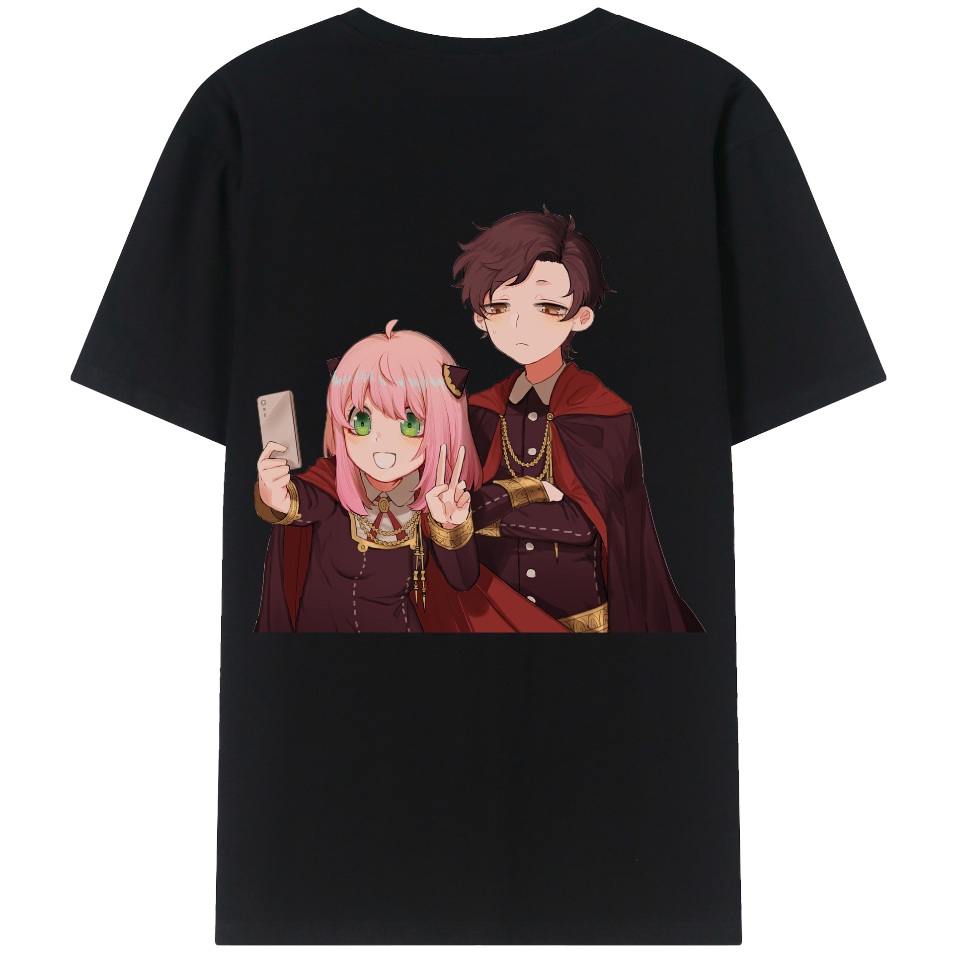 （画像用） SPY×FAMILY间谍家家酒 レディース半袖Tシャツ(バックプリント)