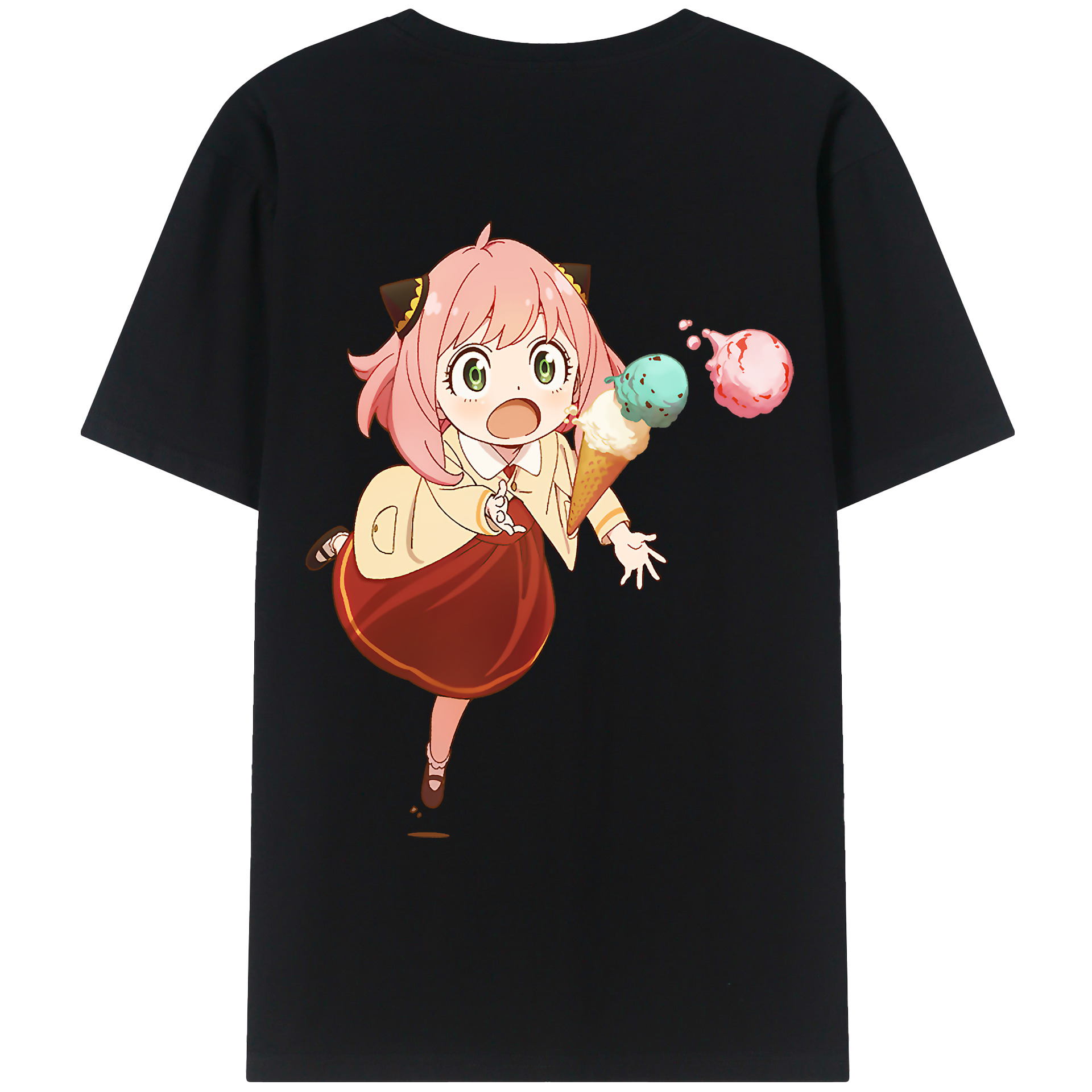 （画像用） SPY×FAMILY间谍家家酒 レディース半袖Tシャツ(バックプリント)