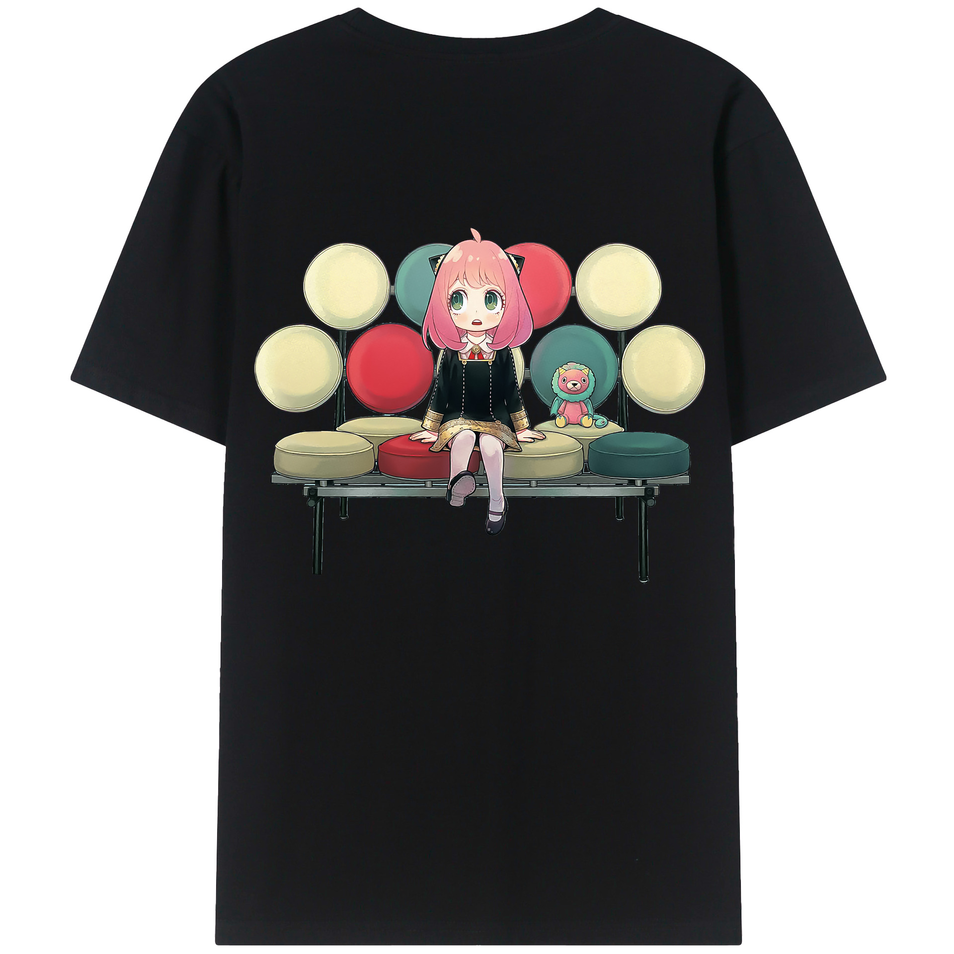 （画像用） SPY×FAMILY间谍家家酒 レディース半袖Tシャツ(バックプリント)