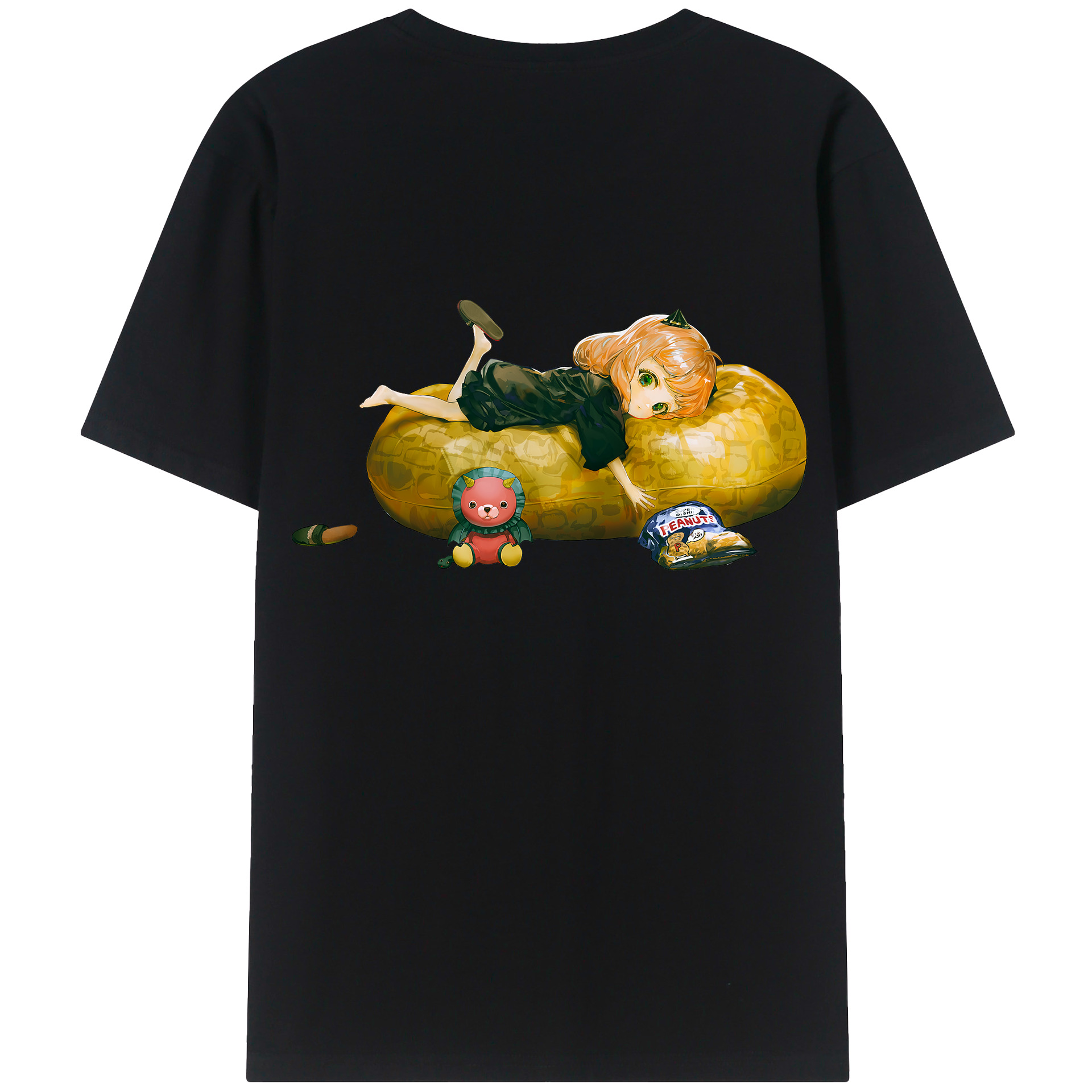 （画像用） SPY×FAMILY间谍家家酒 レディース半袖Tシャツ(バックプリント)
