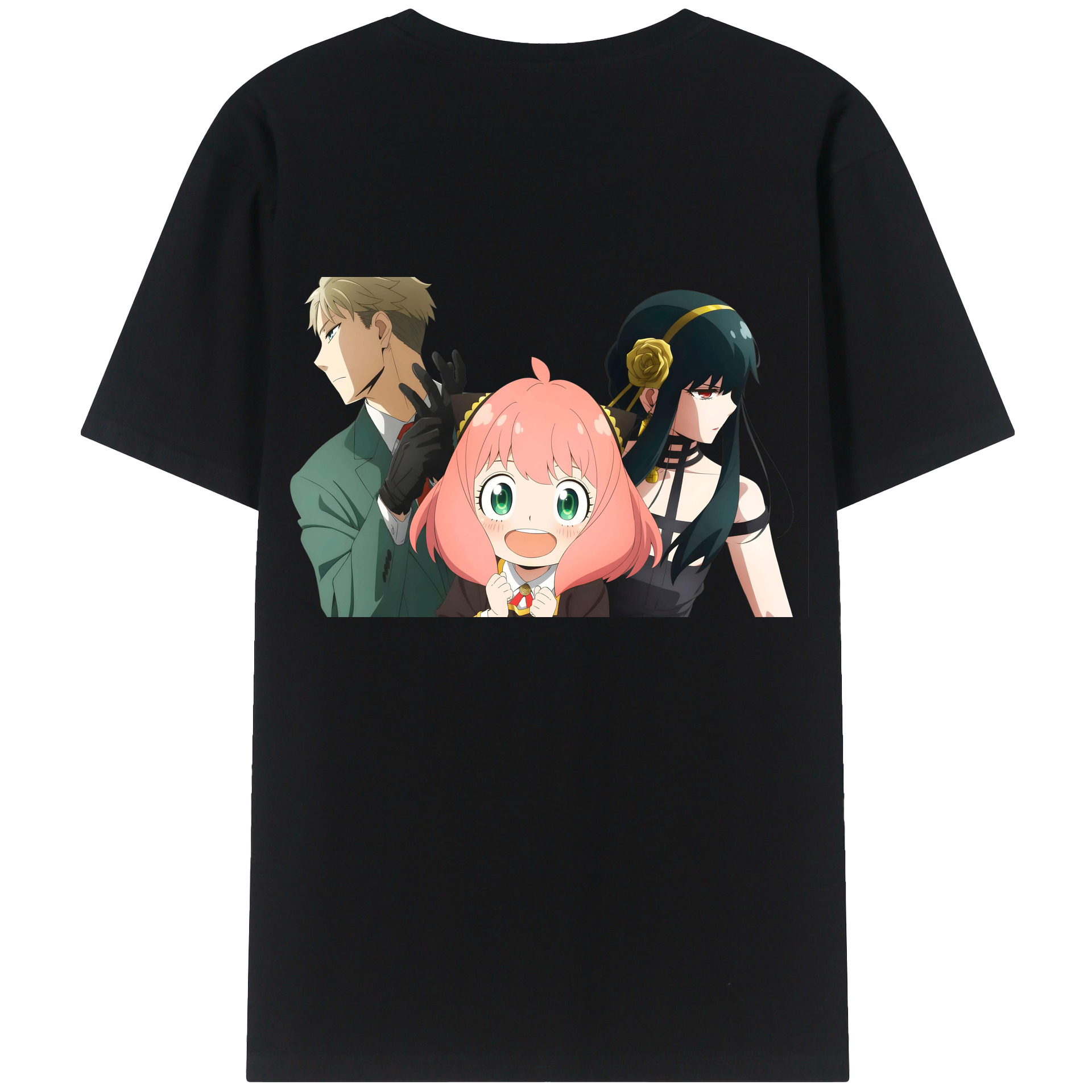 （画像用） SPY×FAMILY间谍家家酒 レディース半袖Tシャツ(バックプリント)