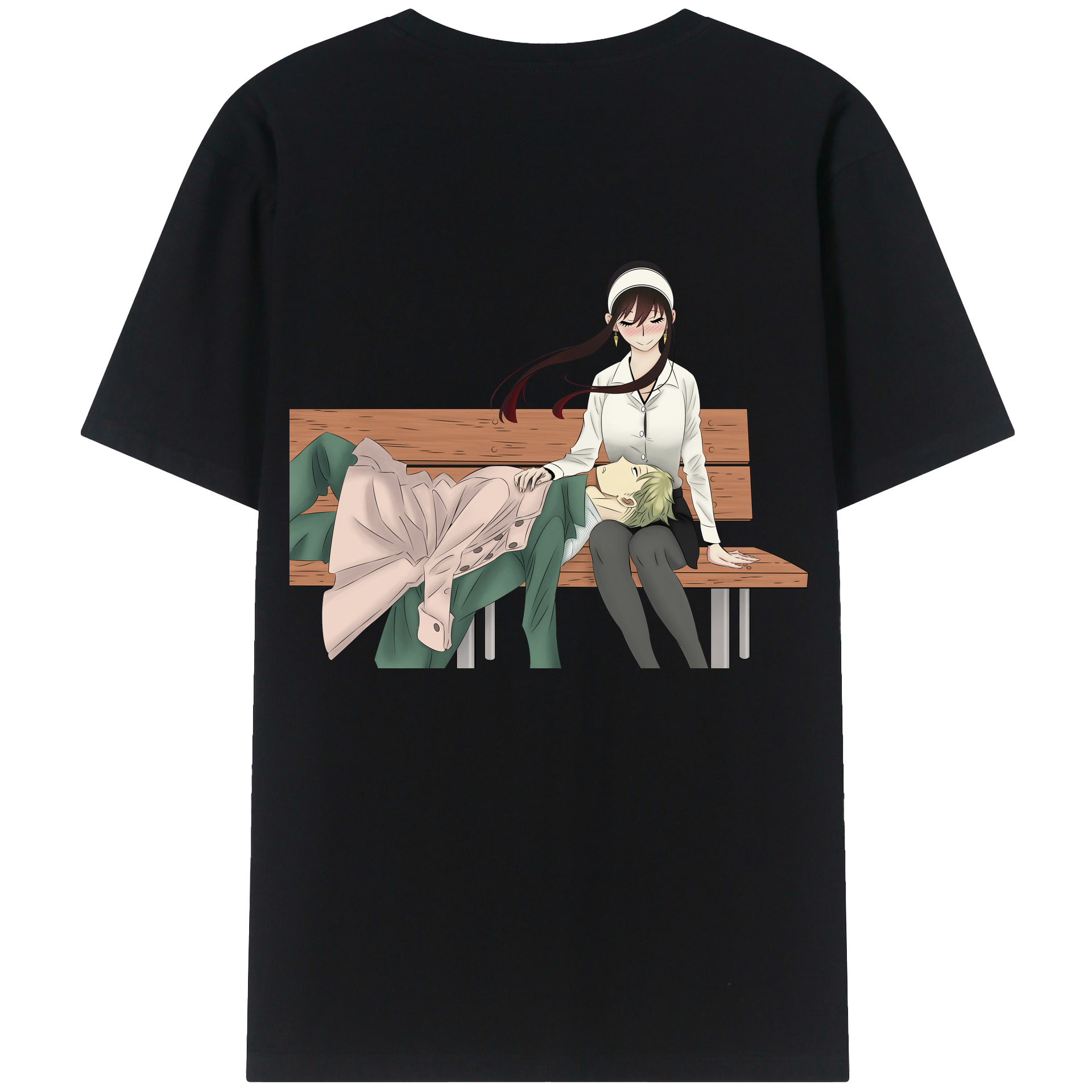 （画像用） SPY×FAMILY间谍家家酒 レディース半袖Tシャツ(バックプリント)