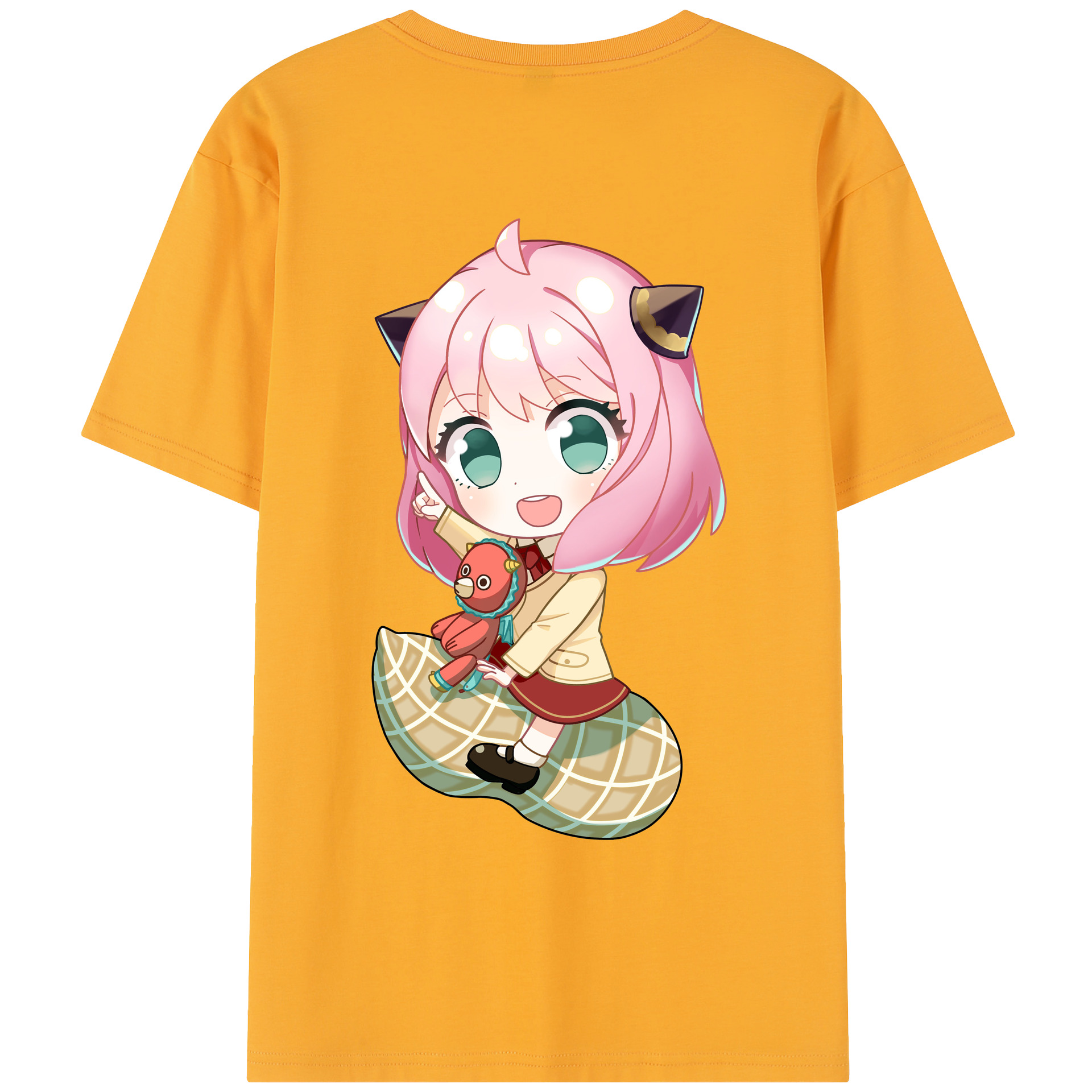 （画像用） SPY×FAMILY间谍家家酒 レディース半袖Tシャツ(バックプリント)