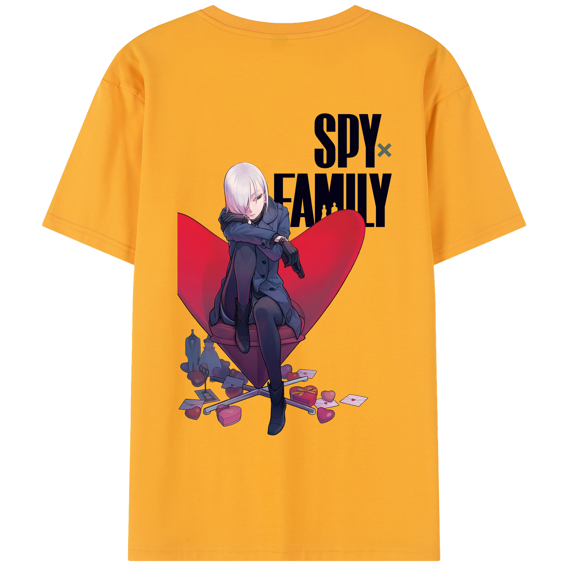 （画像用） SPY×FAMILY间谍家家酒 レディース半袖Tシャツ(バックプリント)