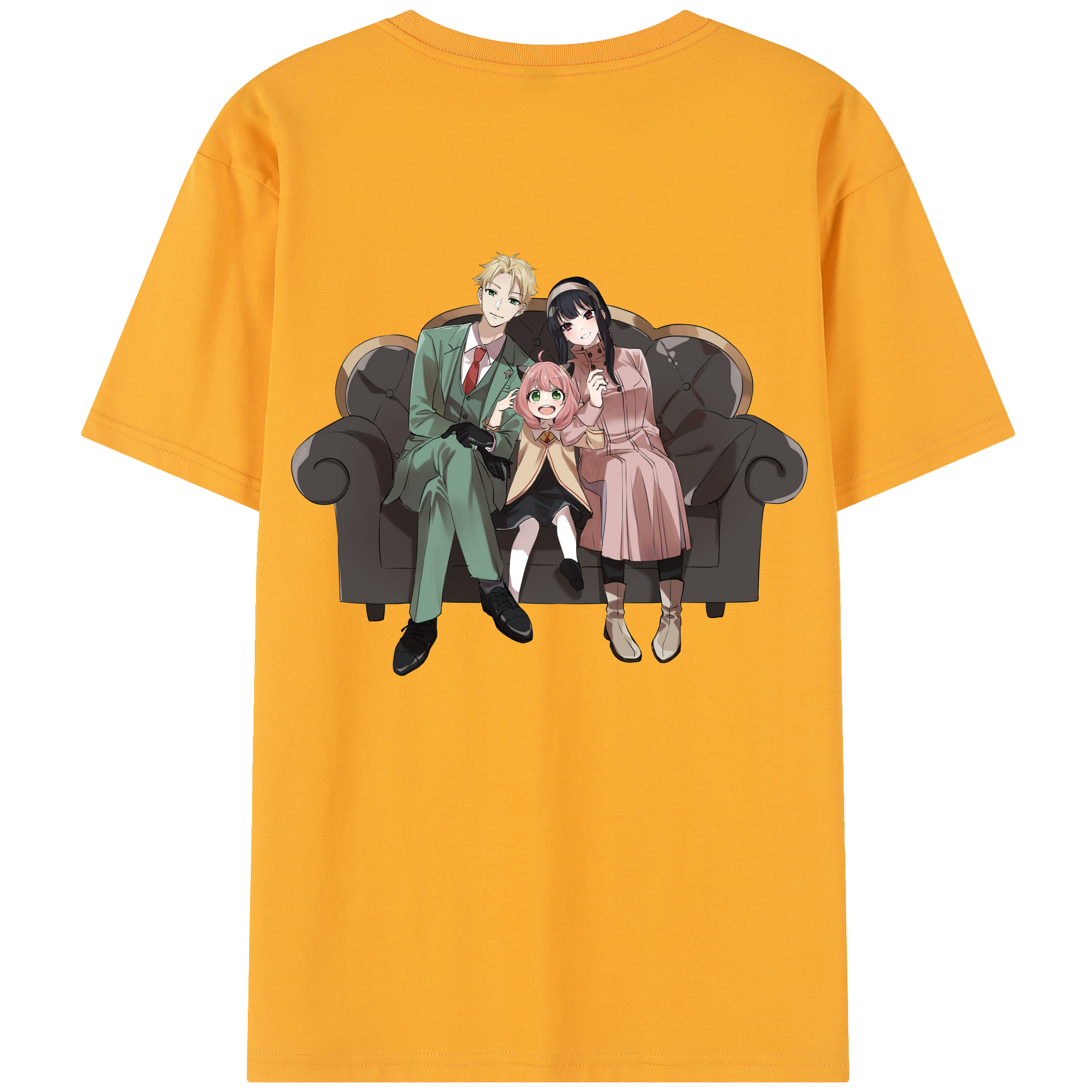 （画像用） SPY×FAMILY间谍家家酒 レディース半袖Tシャツ(バックプリント)