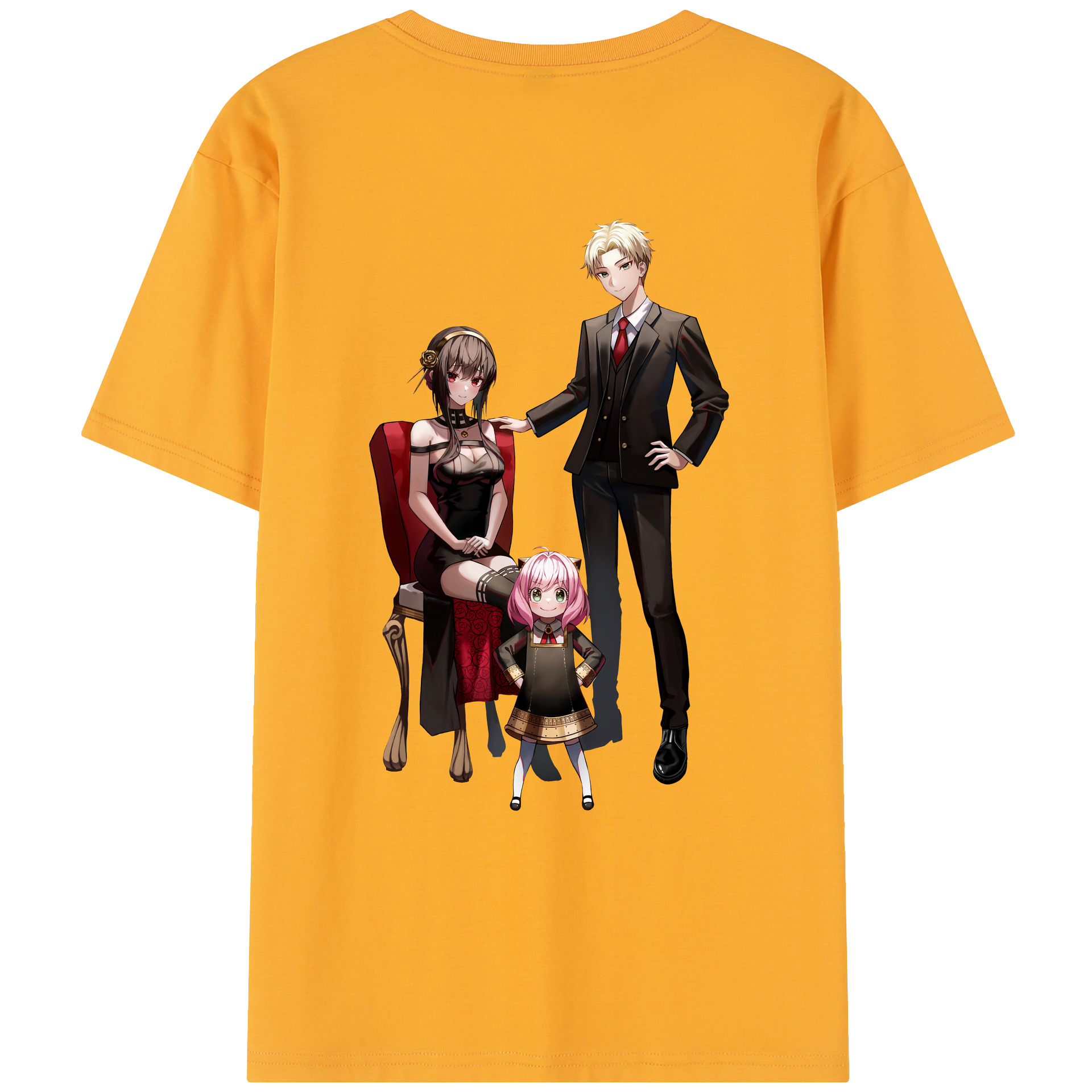 （画像用） SPY×FAMILY间谍家家酒 レディース半袖Tシャツ(バックプリント)
