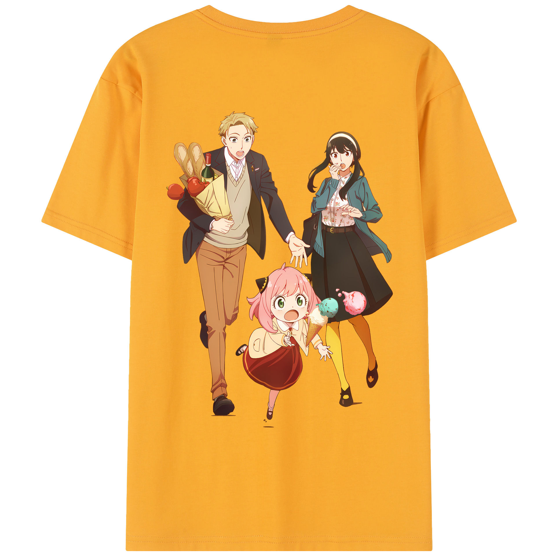 （画像用） SPY×FAMILY间谍家家酒 レディース半袖Tシャツ(バックプリント)