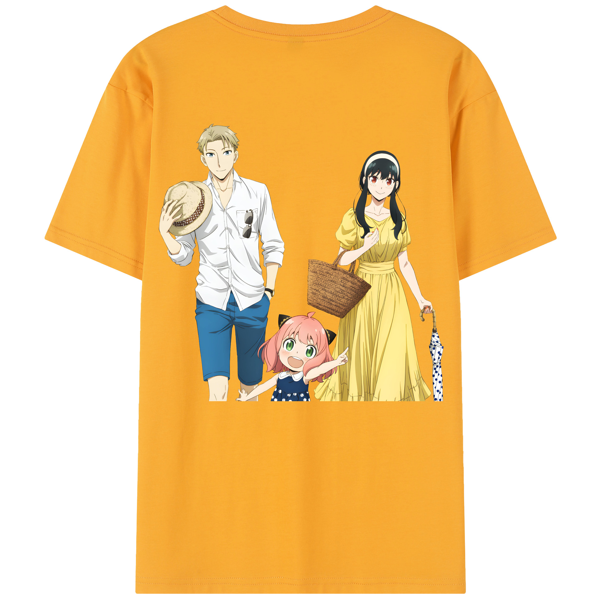 （画像用） SPY×FAMILY间谍家家酒 レディース半袖Tシャツ(バックプリント)