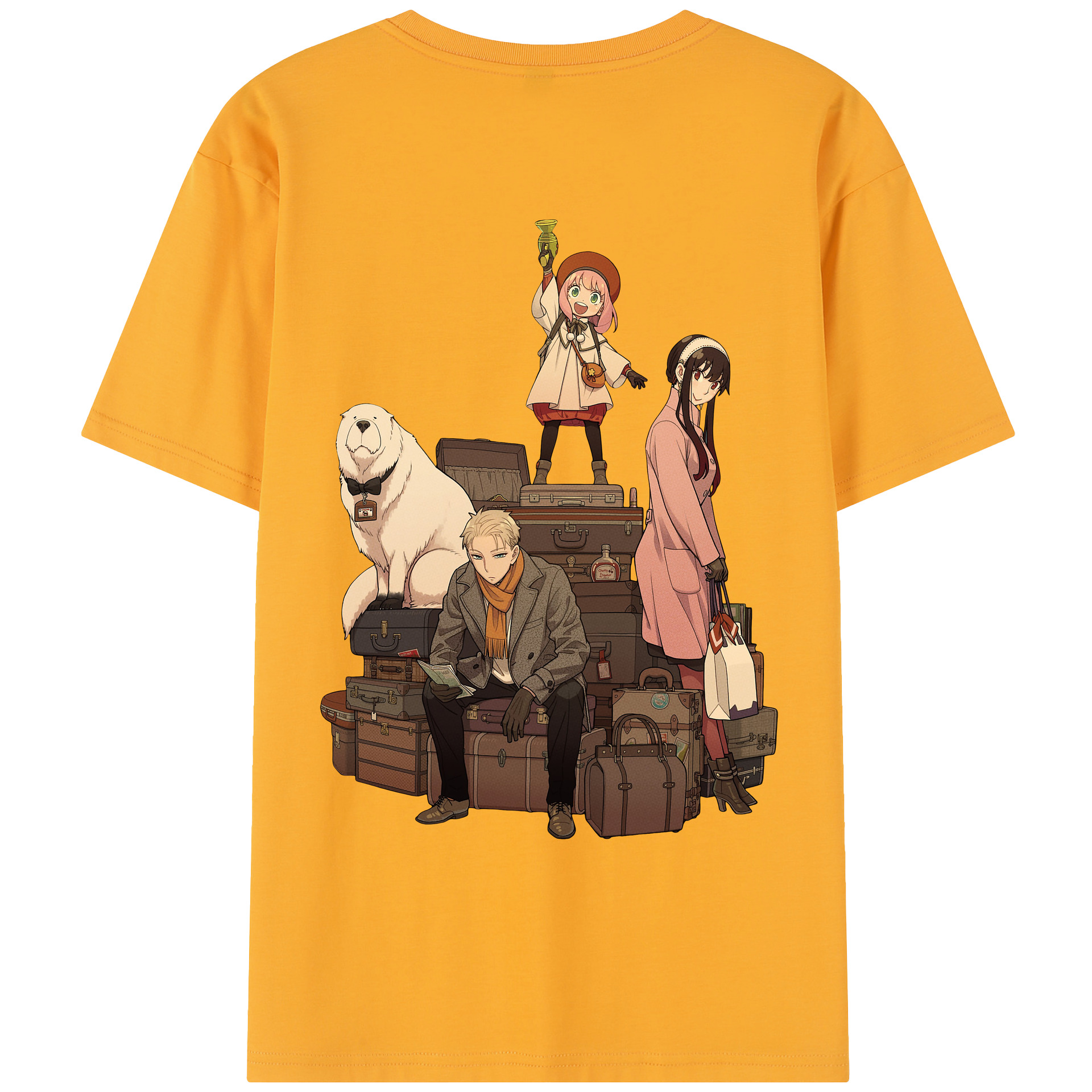 （画像用） SPY×FAMILY间谍家家酒 レディース半袖Tシャツ(バックプリント)