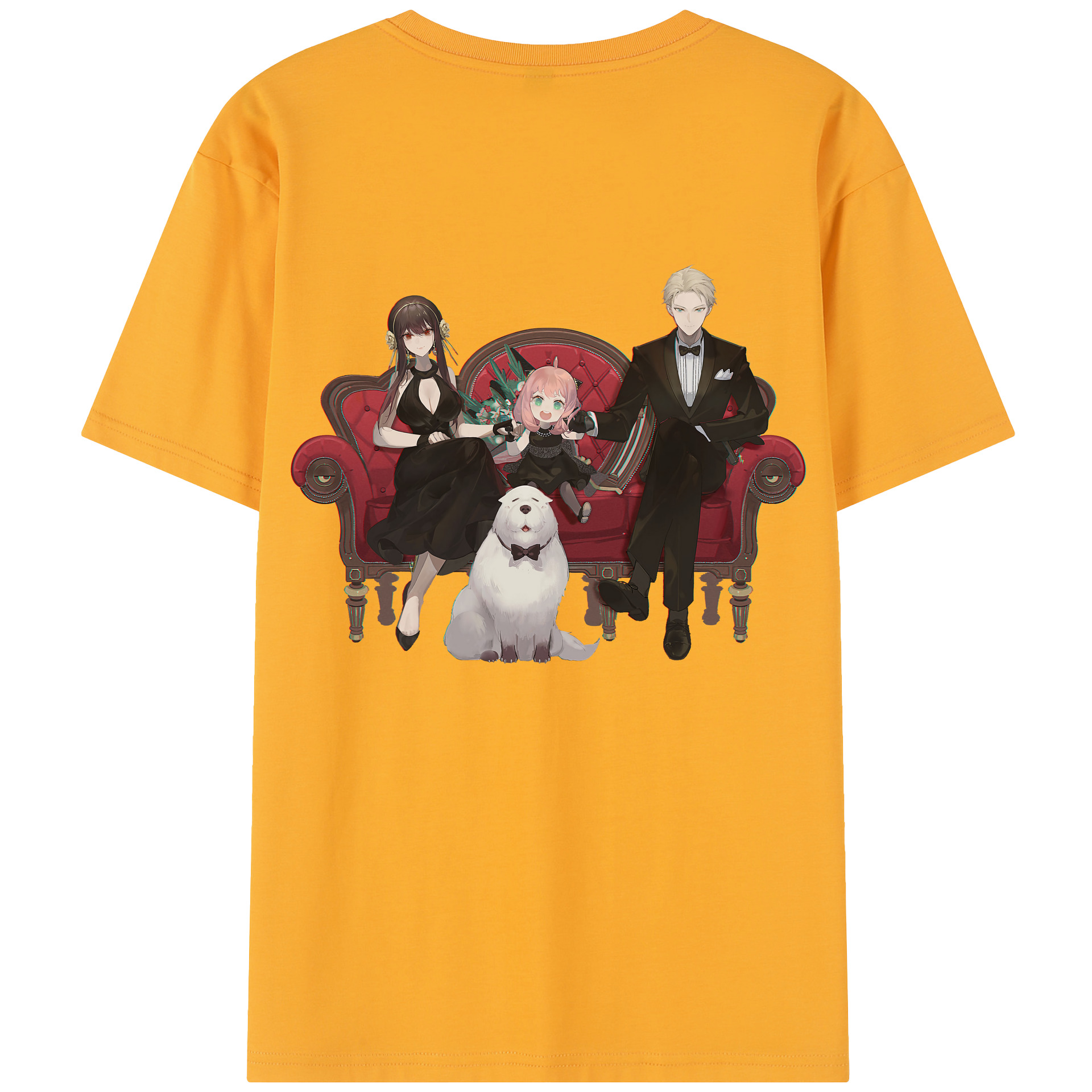 （画像用） SPY×FAMILY间谍家家酒 レディース半袖Tシャツ(バックプリント)