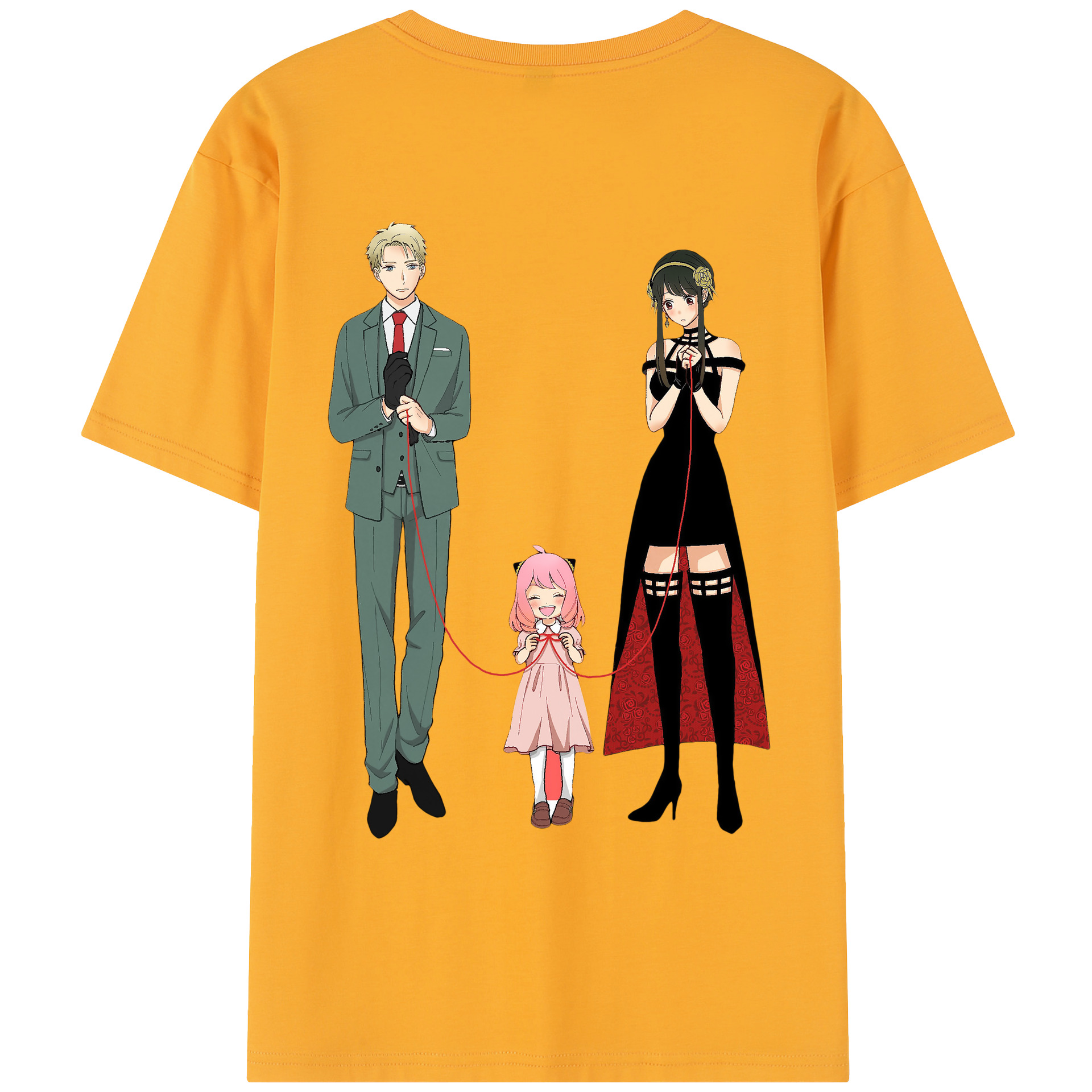 （画像用） SPY×FAMILY间谍家家酒 レディース半袖Tシャツ(バックプリント)
