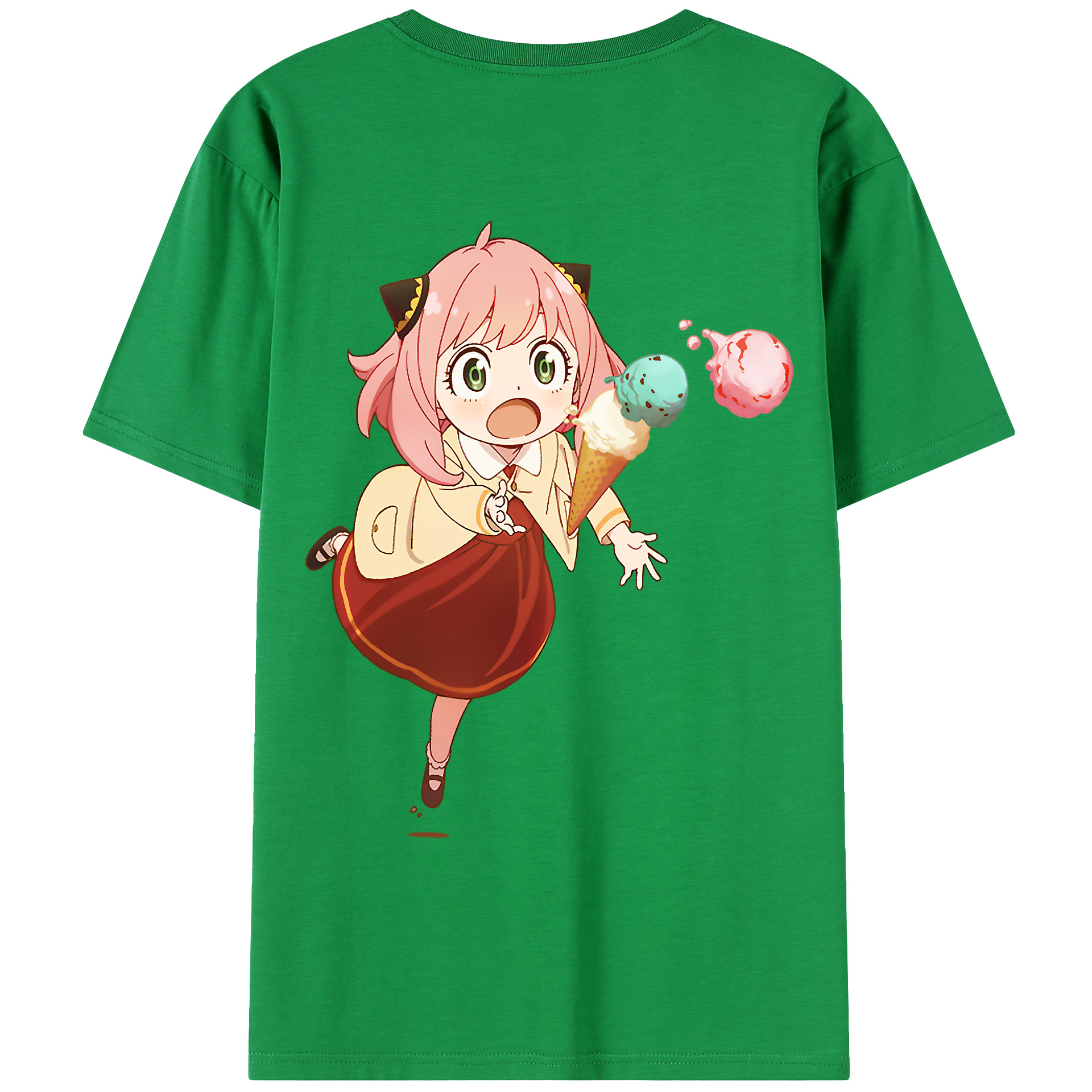 （画像用） SPY×FAMILY间谍家家酒 レディース半袖Tシャツ(バックプリント)