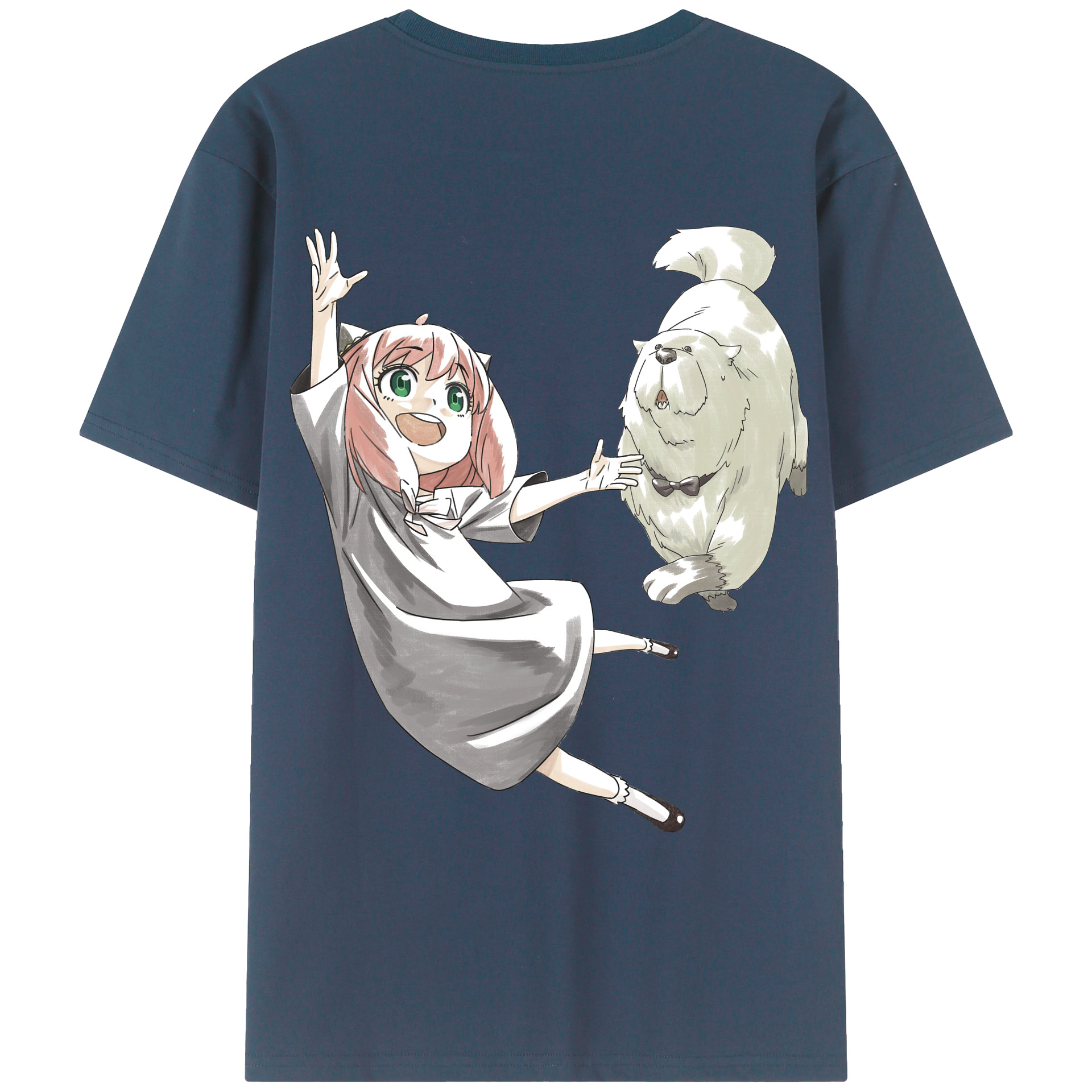 （画像用） SPY×FAMILY间谍家家酒 レディース半袖Tシャツ(バックプリント)
