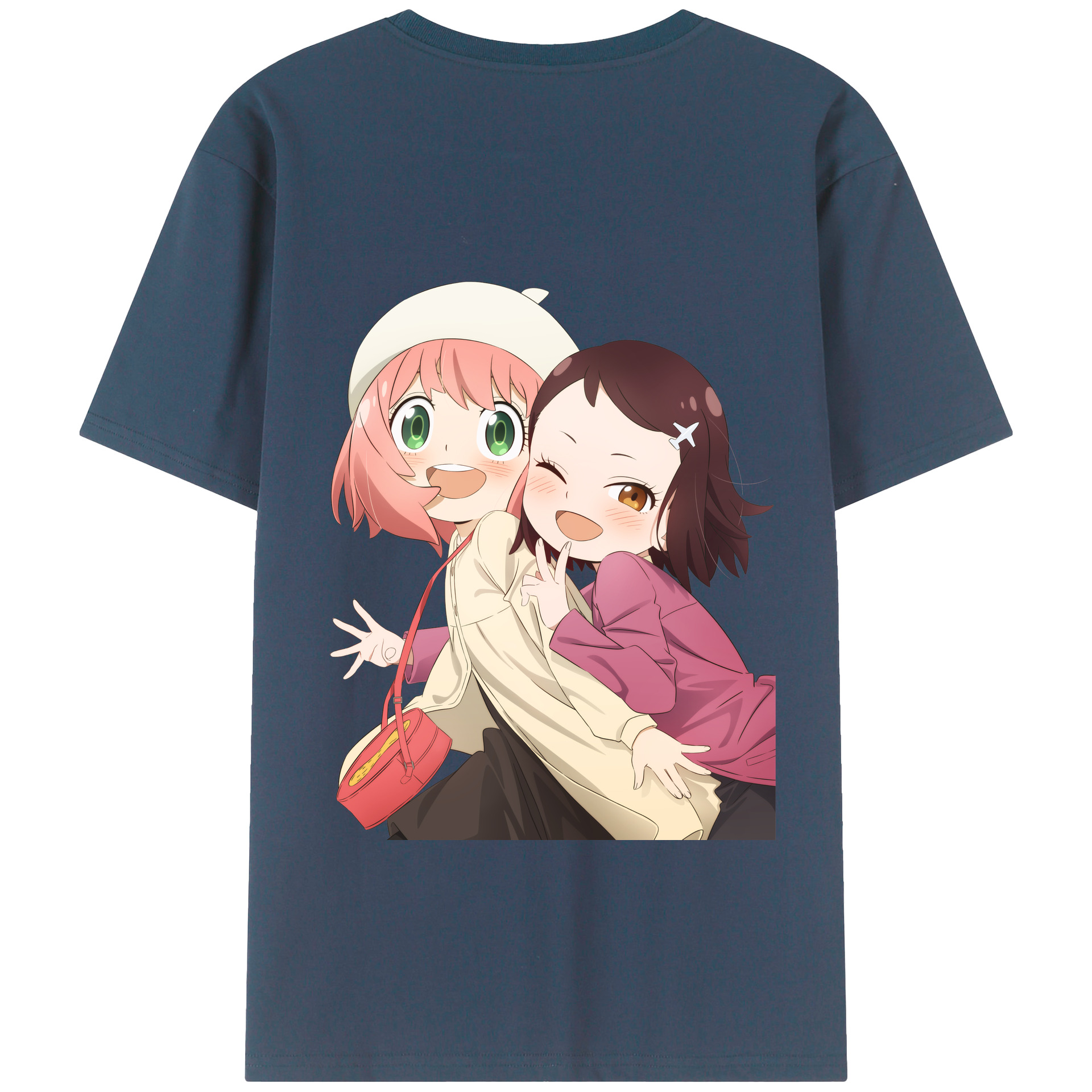 （画像用） SPY×FAMILY间谍家家酒 レディース半袖Tシャツ(バックプリント)
