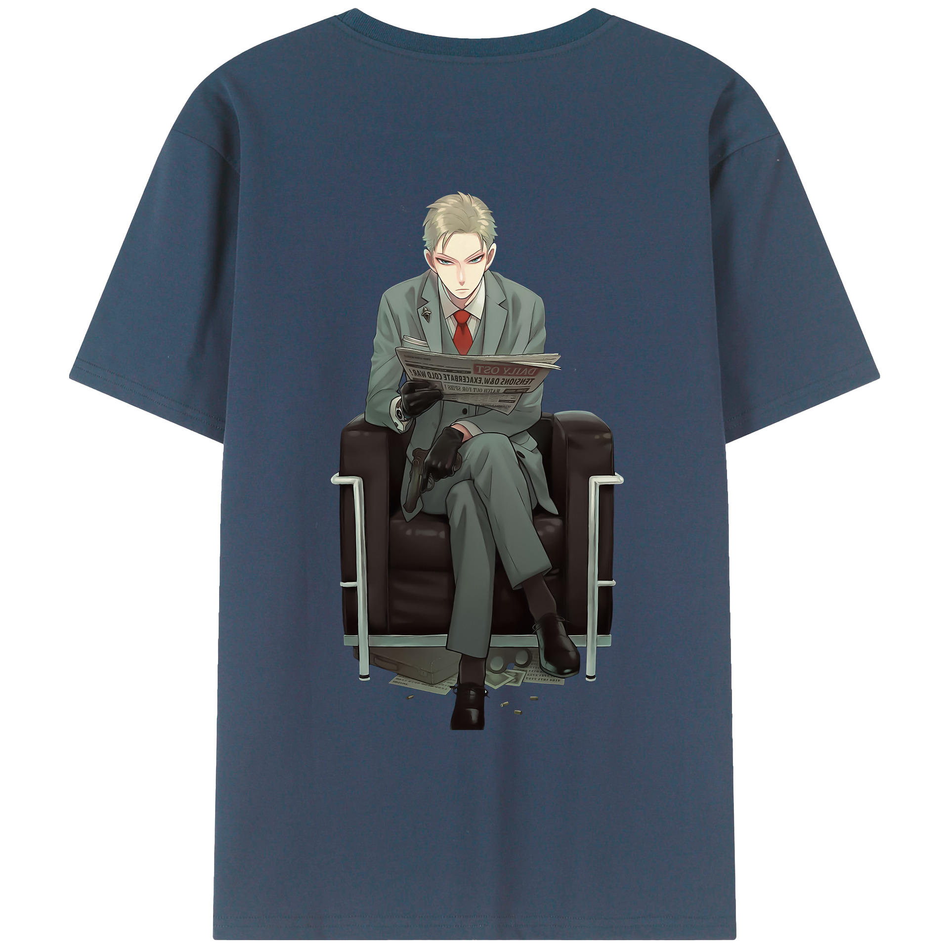 （画像用） SPY×FAMILY间谍家家酒 レディース半袖Tシャツ(バックプリント)
