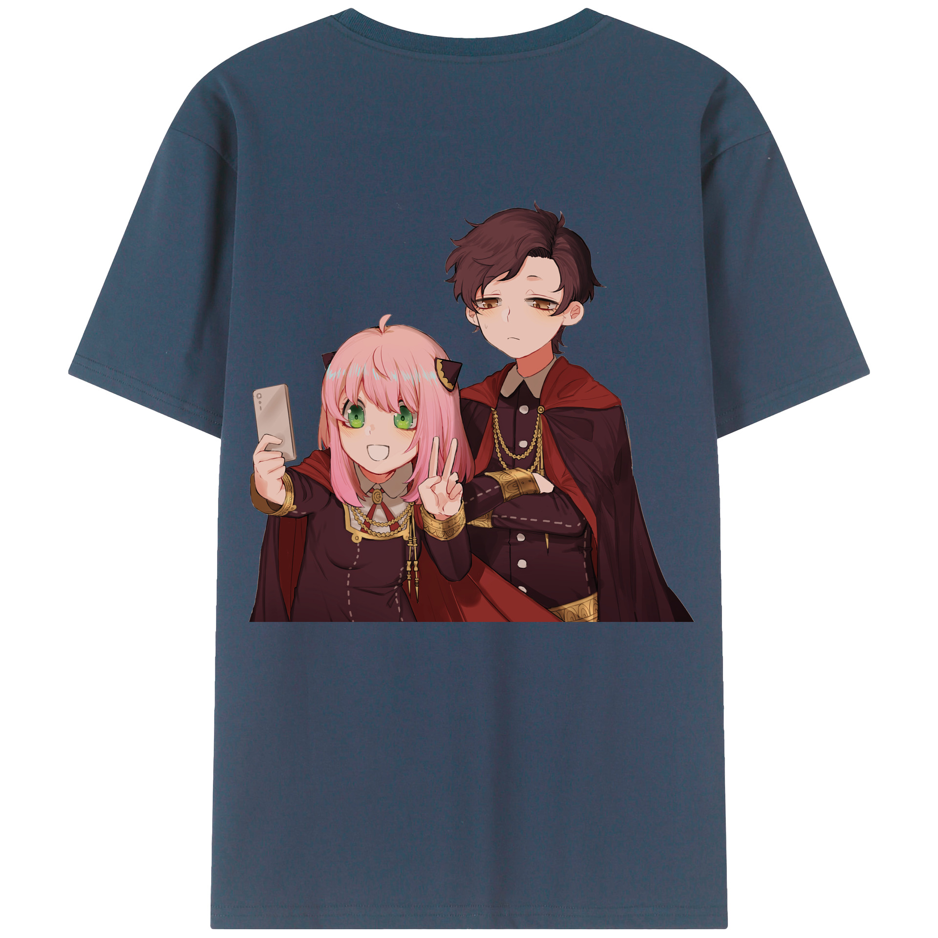 （画像用） SPY×FAMILY间谍家家酒 レディース半袖Tシャツ(バックプリント)