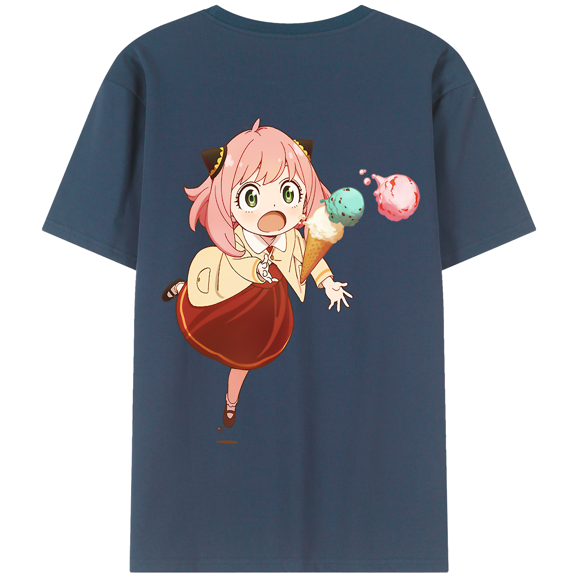 （画像用） SPY×FAMILY间谍家家酒 レディース半袖Tシャツ(バックプリント)