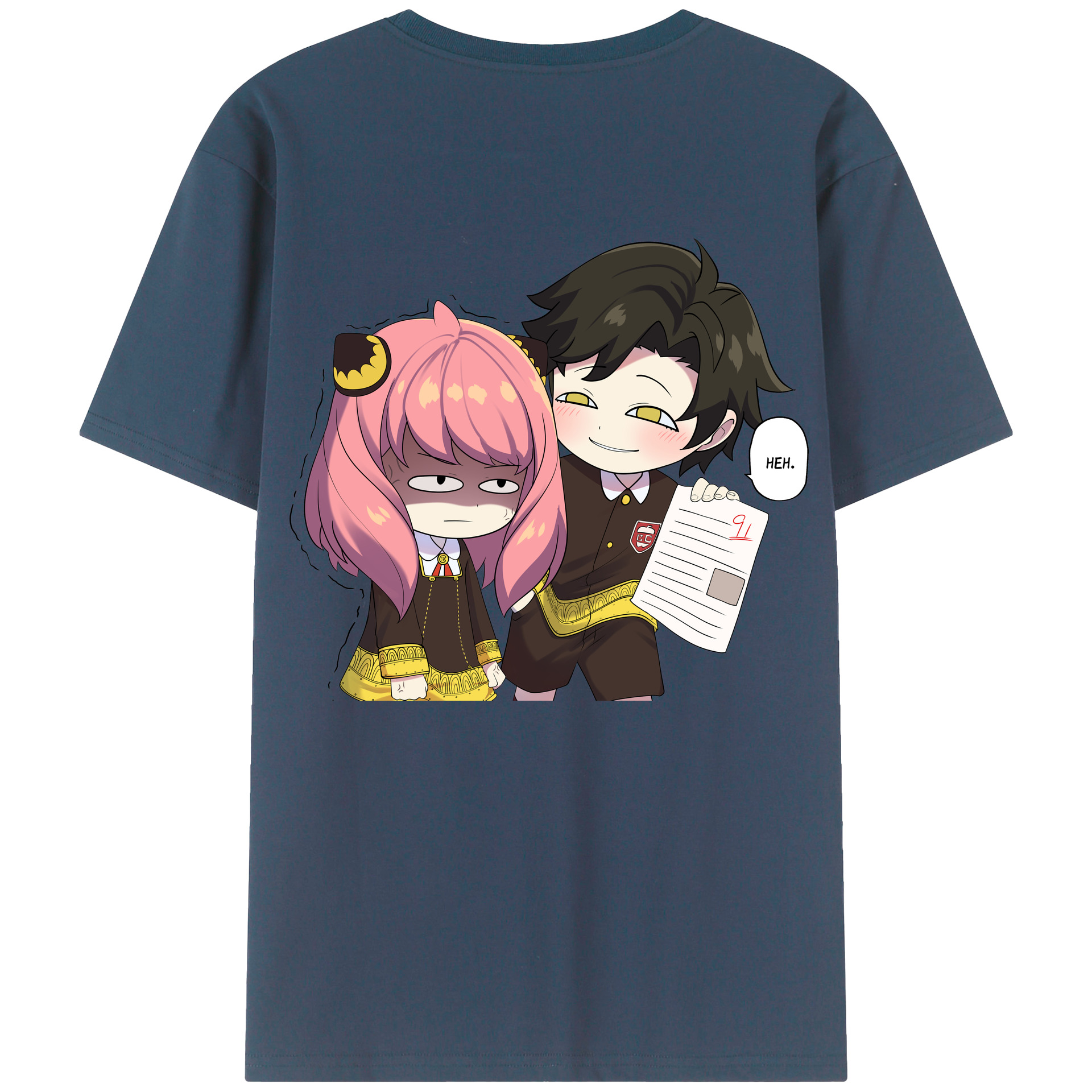 （画像用） SPY×FAMILY间谍家家酒 レディース半袖Tシャツ(バックプリント)