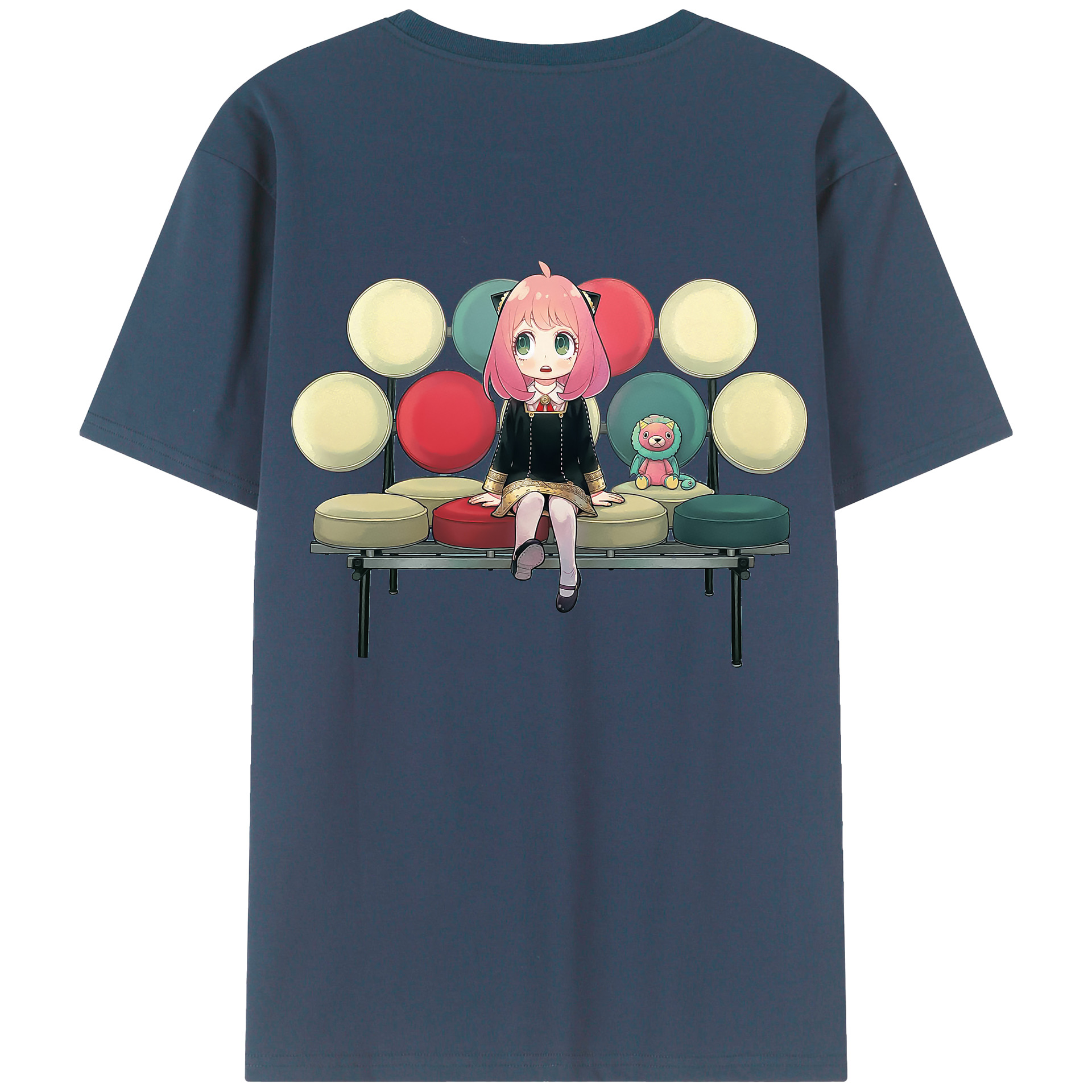 （画像用） SPY×FAMILY间谍家家酒 レディース半袖Tシャツ(バックプリント)