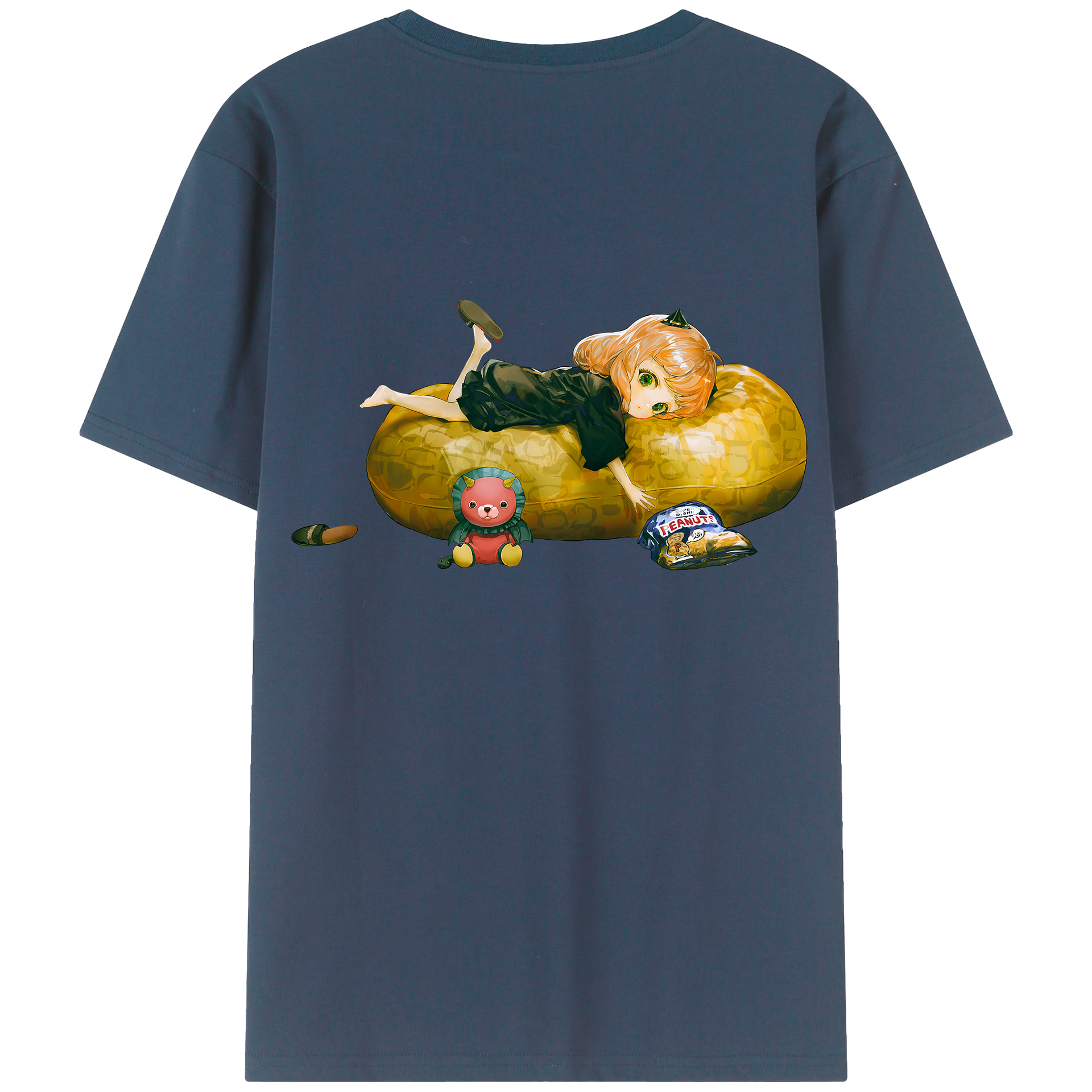 （画像用） SPY×FAMILY间谍家家酒 レディース半袖Tシャツ(バックプリント)