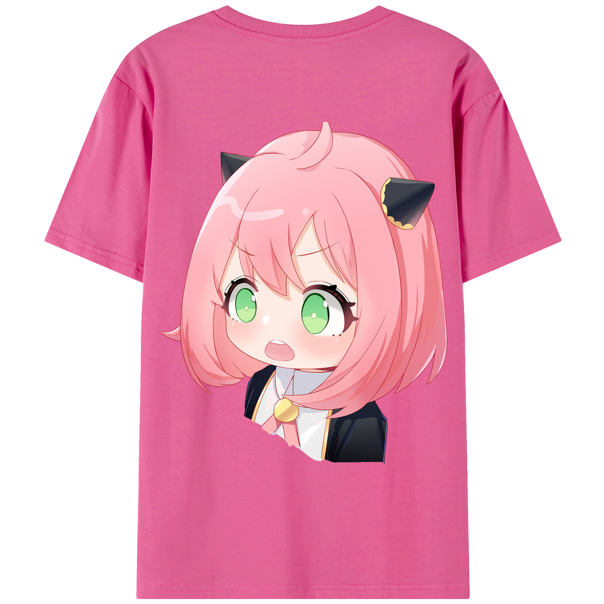 （画像用） SPY×FAMILY间谍家家酒 レディース半袖Tシャツ(バックプリント)