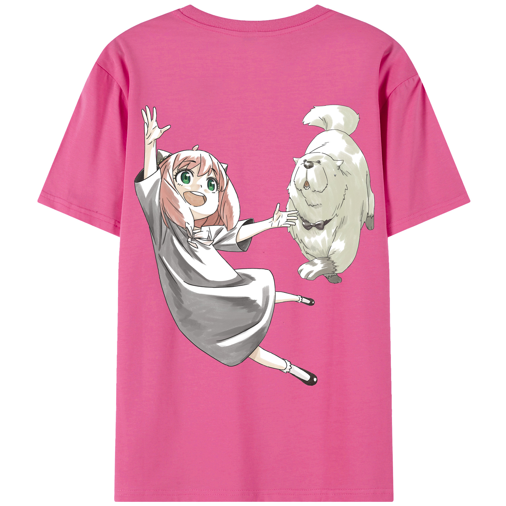 （画像用） SPY×FAMILY间谍家家酒 レディース半袖Tシャツ(バックプリント)
