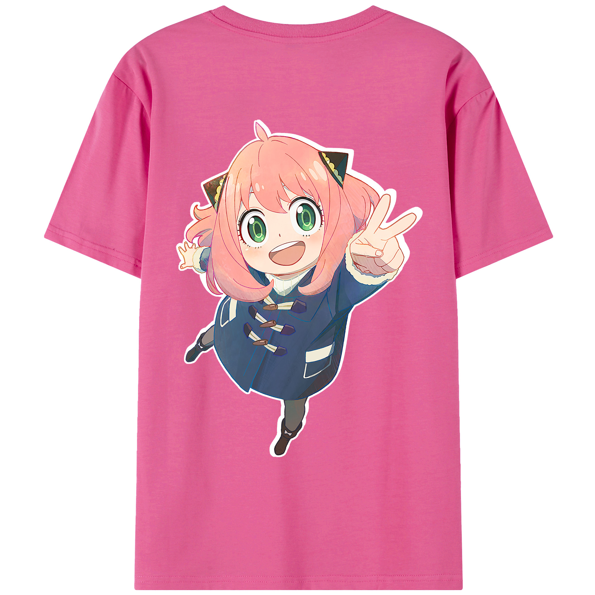 （画像用） SPY×FAMILY间谍家家酒 レディース半袖Tシャツ(バックプリント)