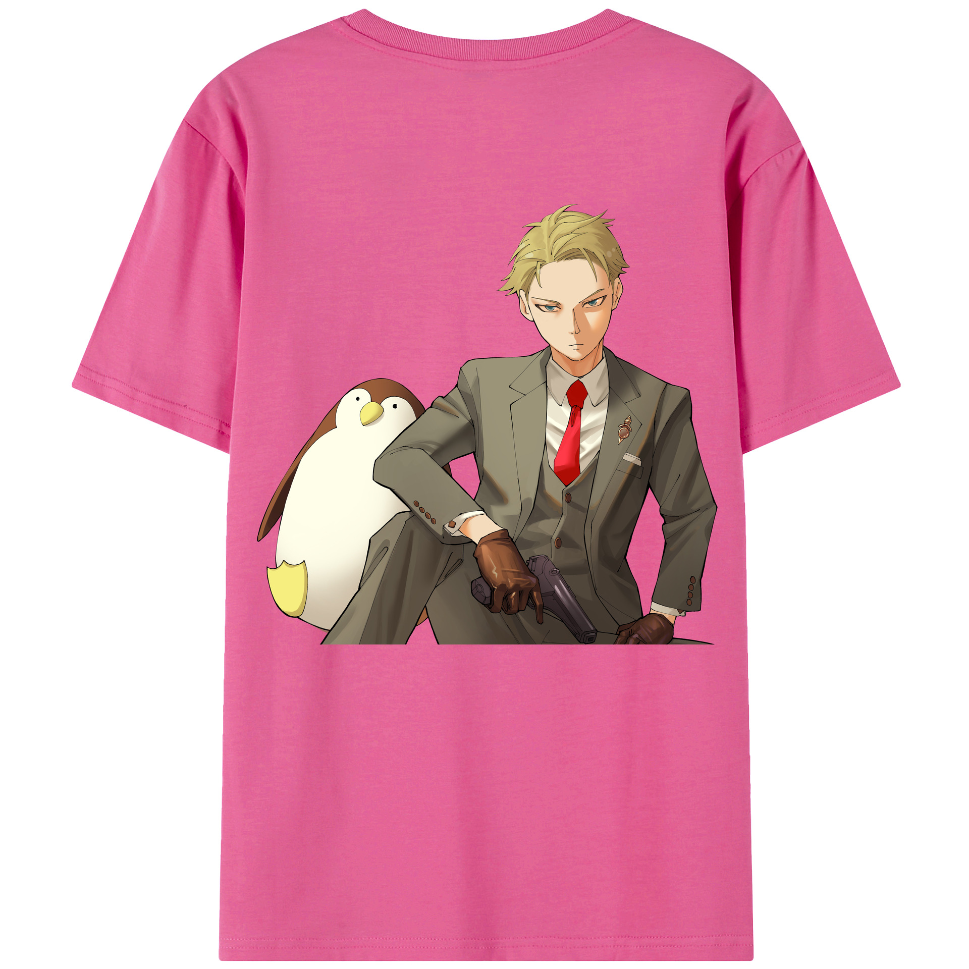 （画像用） SPY×FAMILY间谍家家酒 レディース半袖Tシャツ(バックプリント)