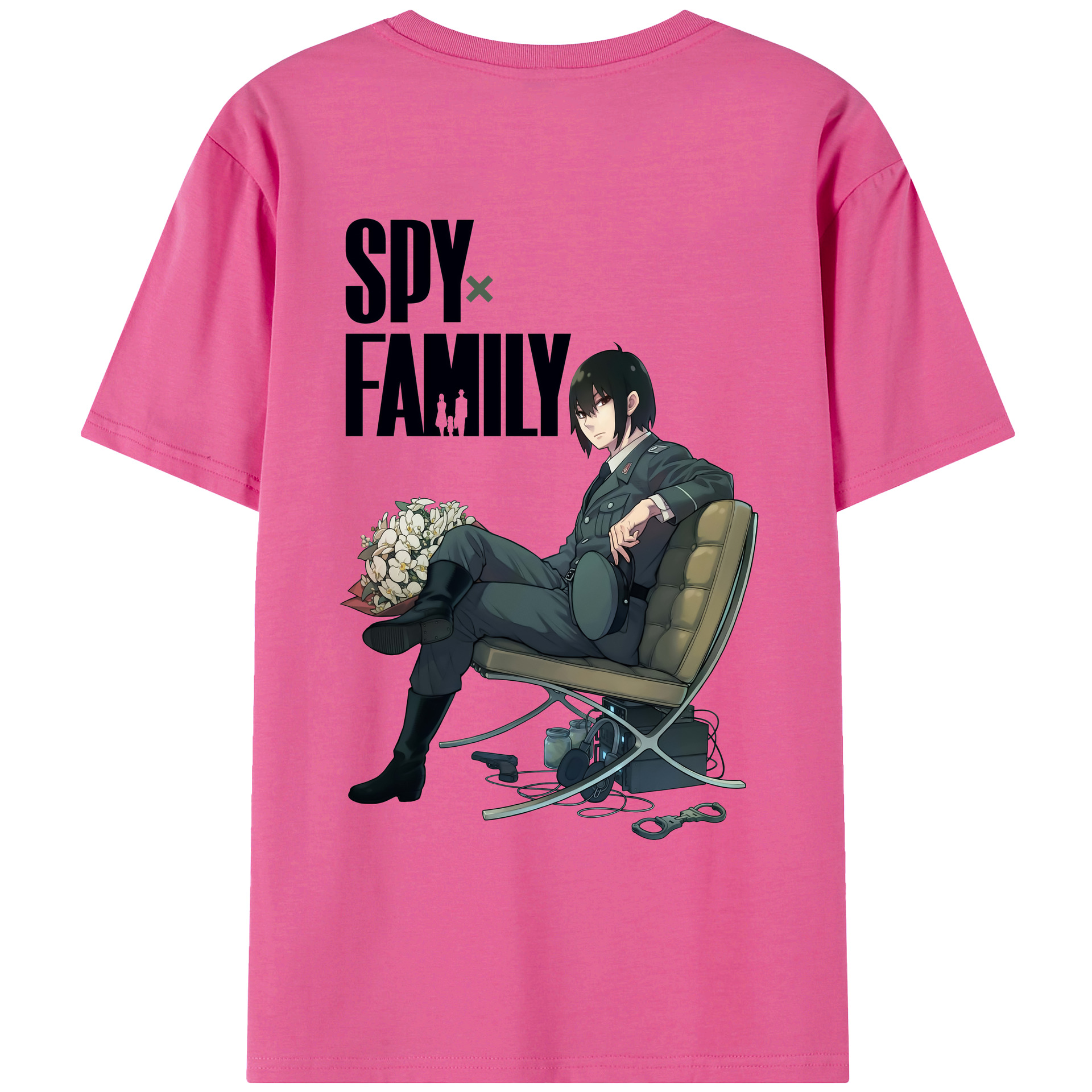 （画像用） SPY×FAMILY间谍家家酒 レディース半袖Tシャツ(バックプリント)