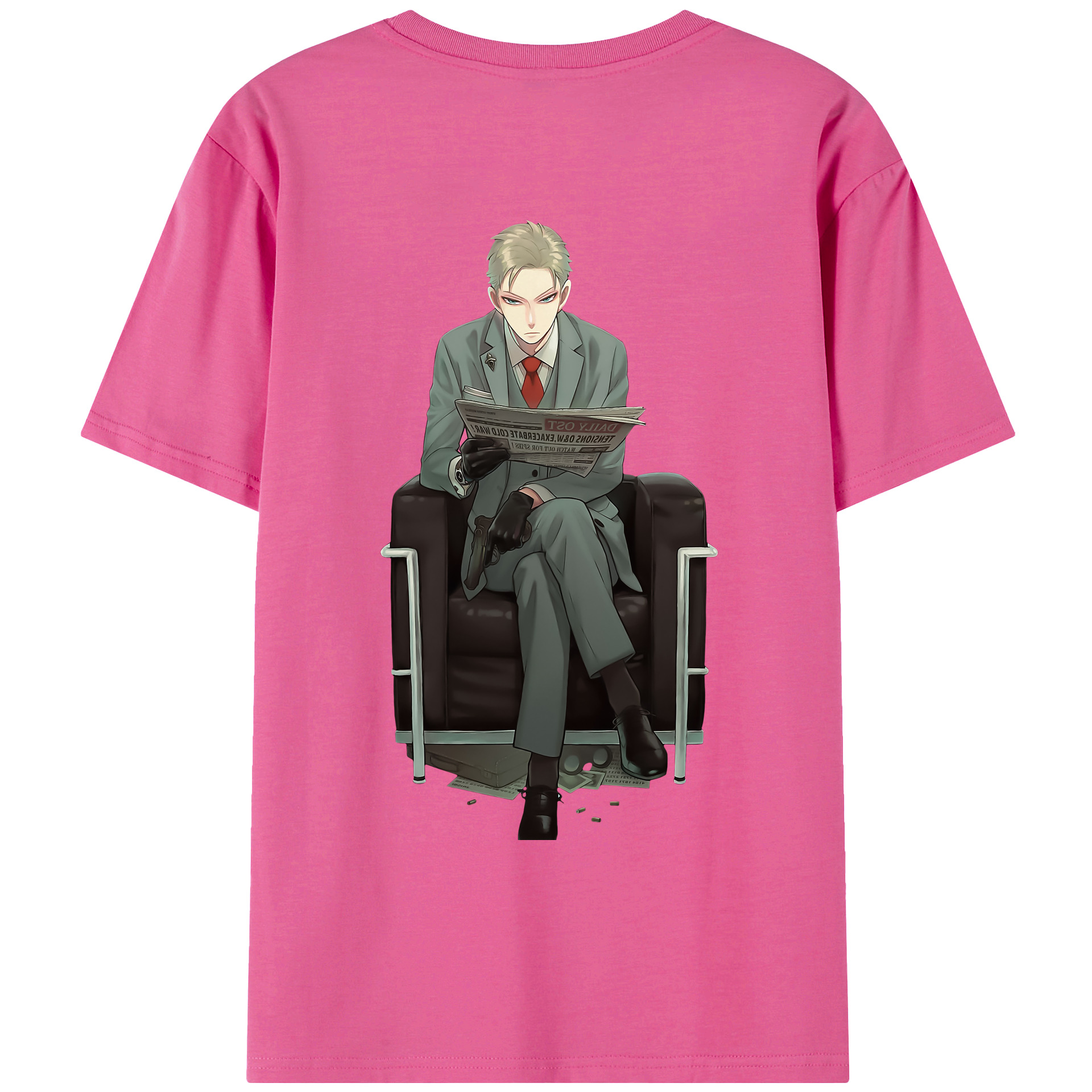 （画像用） SPY×FAMILY间谍家家酒 レディース半袖Tシャツ(バックプリント)