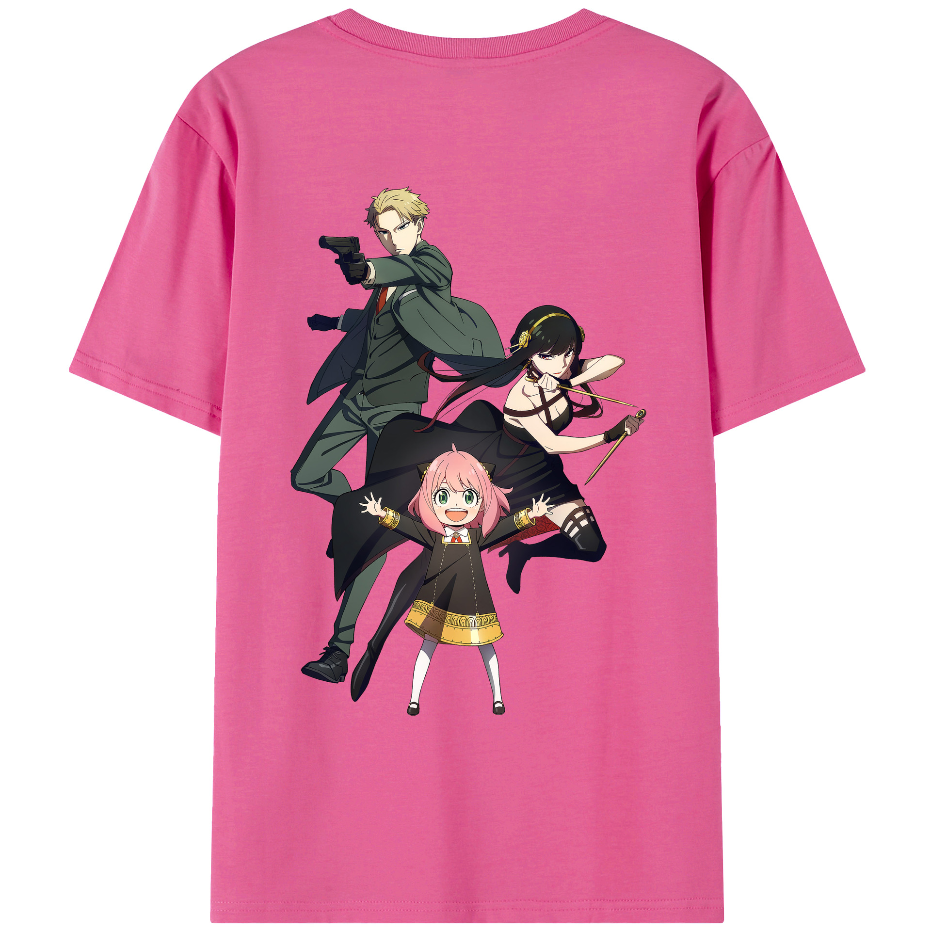 （画像用） SPY×FAMILY间谍家家酒 レディース半袖Tシャツ(バックプリント)