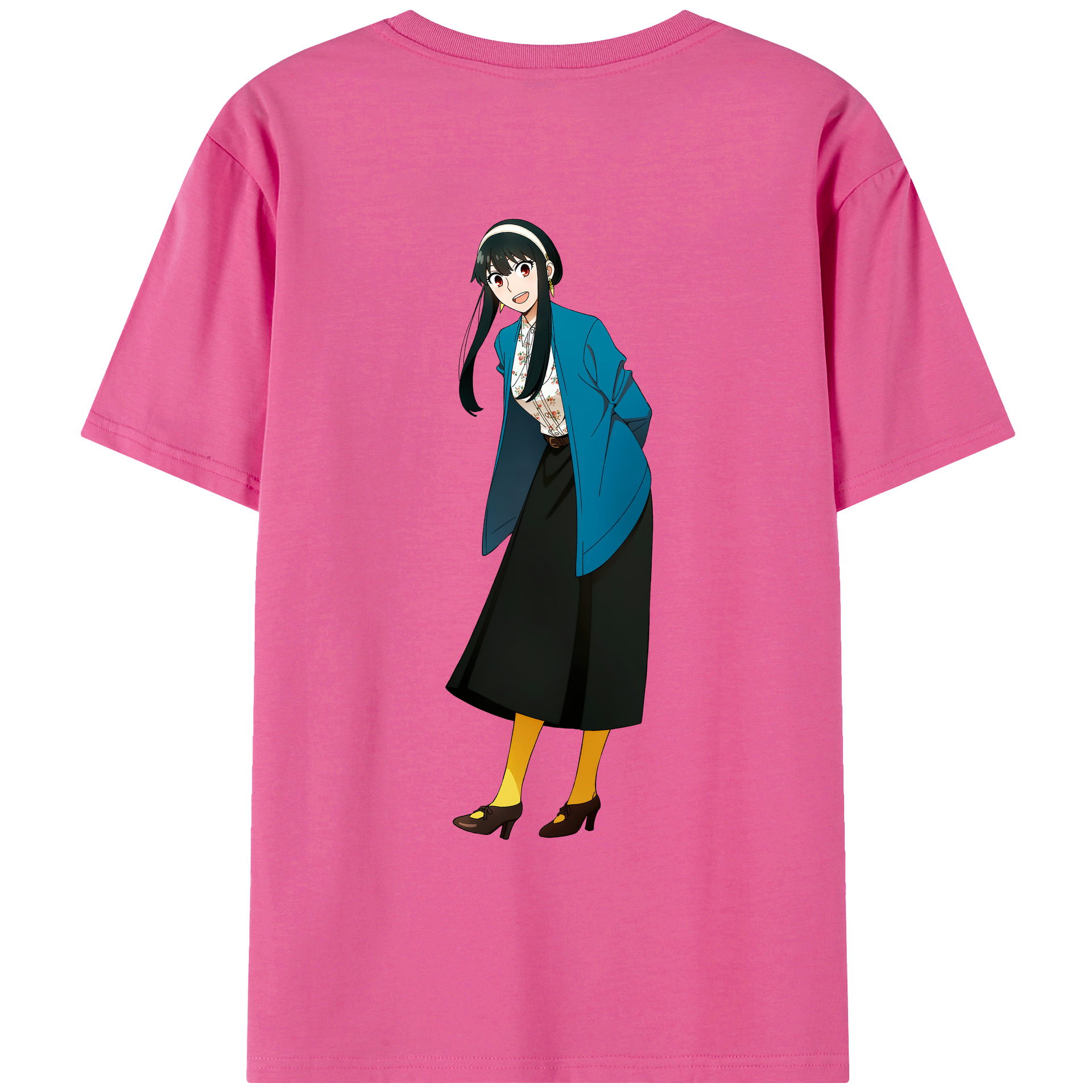 （画像用） SPY×FAMILY间谍家家酒 レディース半袖Tシャツ(バックプリント)