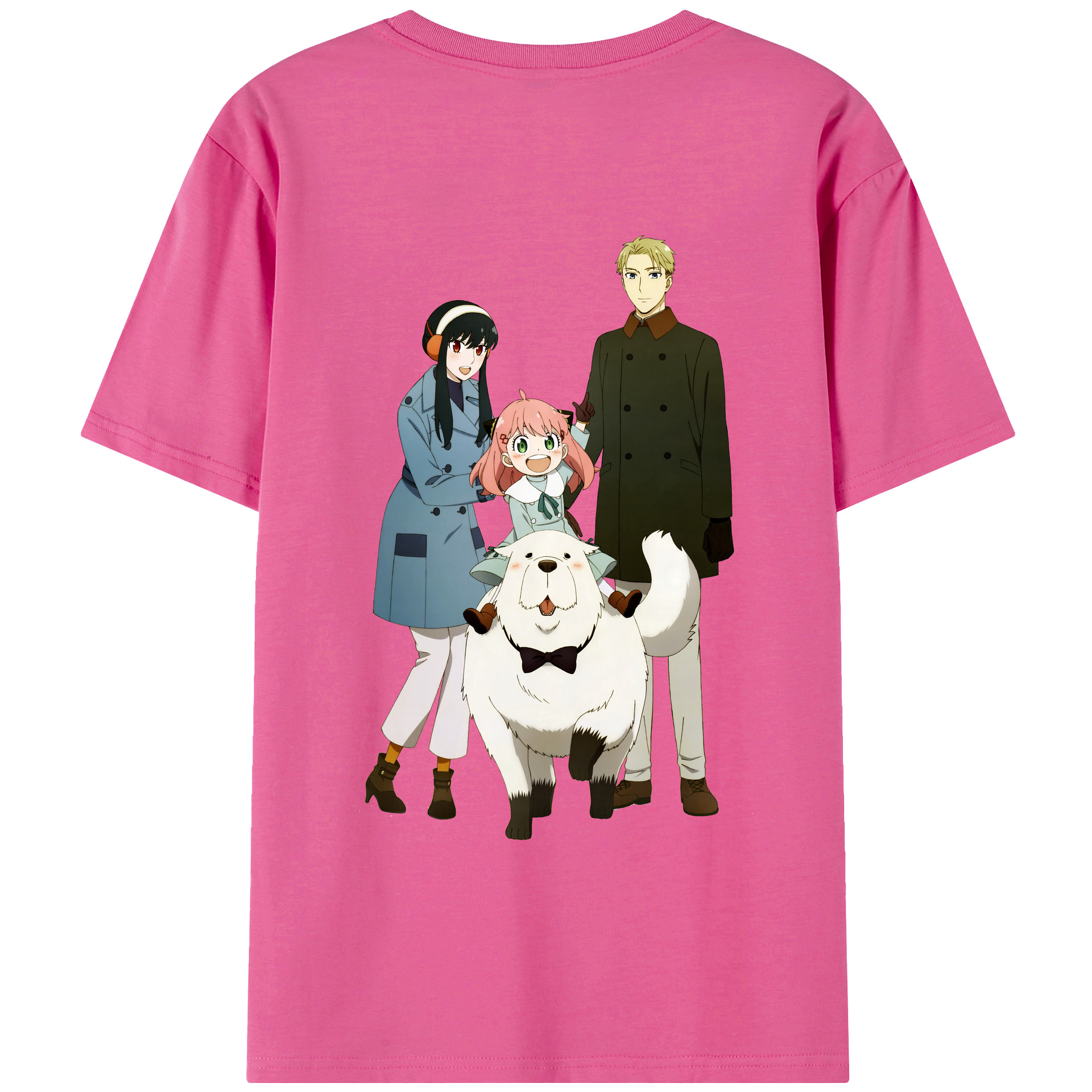 （画像用） SPY×FAMILY间谍家家酒 レディース半袖Tシャツ(バックプリント)